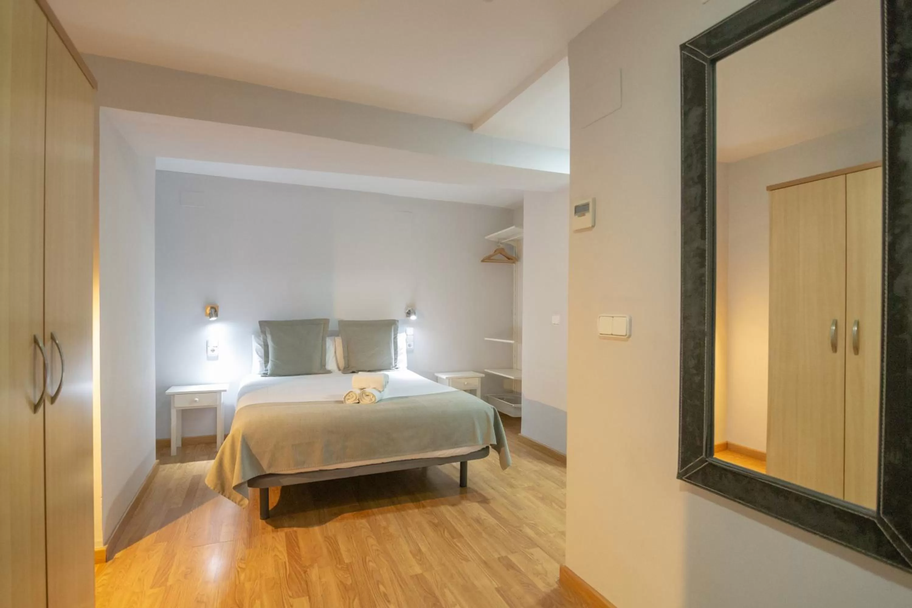 Bed in Hotel La Milagrosa