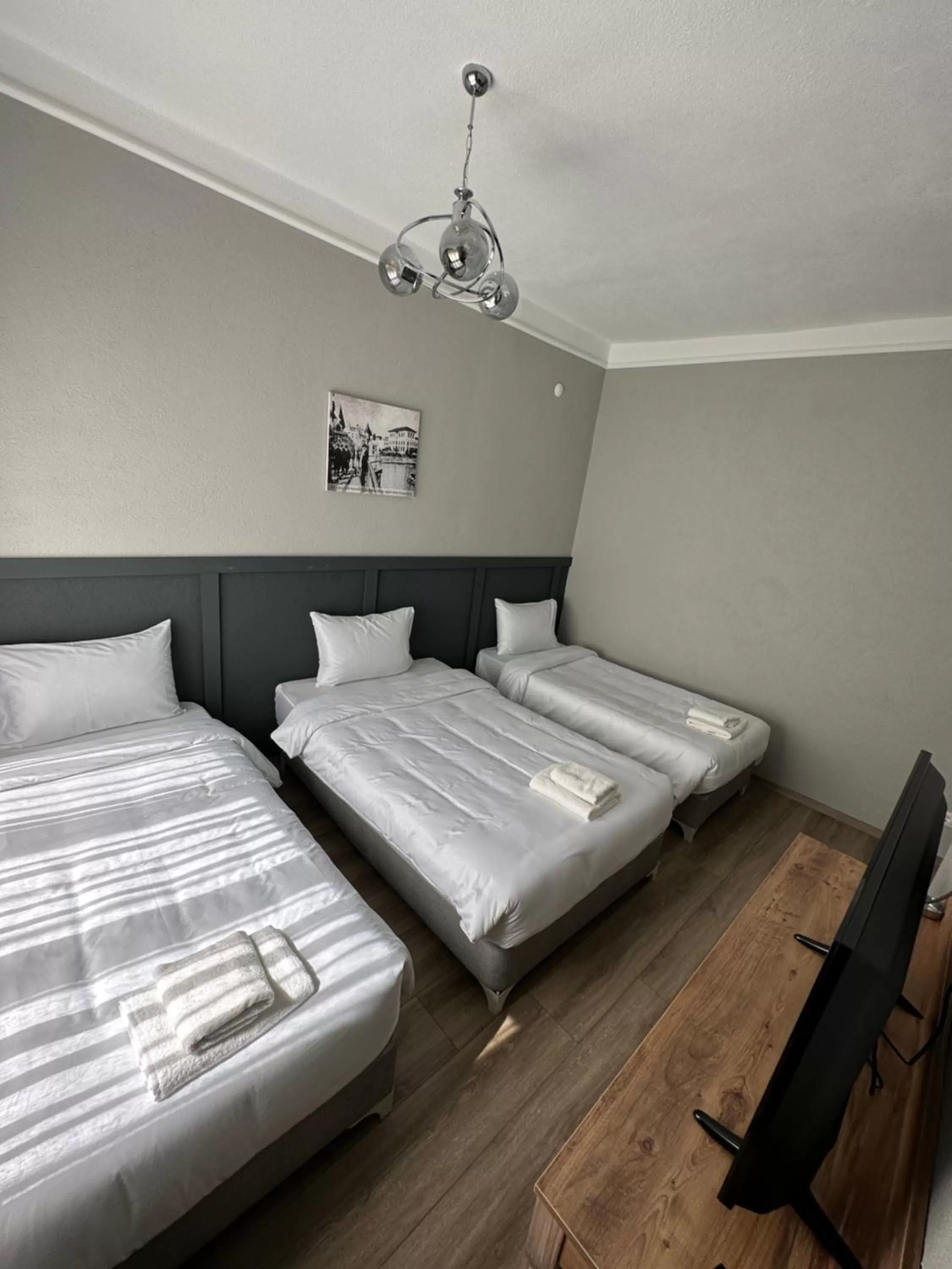 Bed in DERİN BUTİK HOTEL