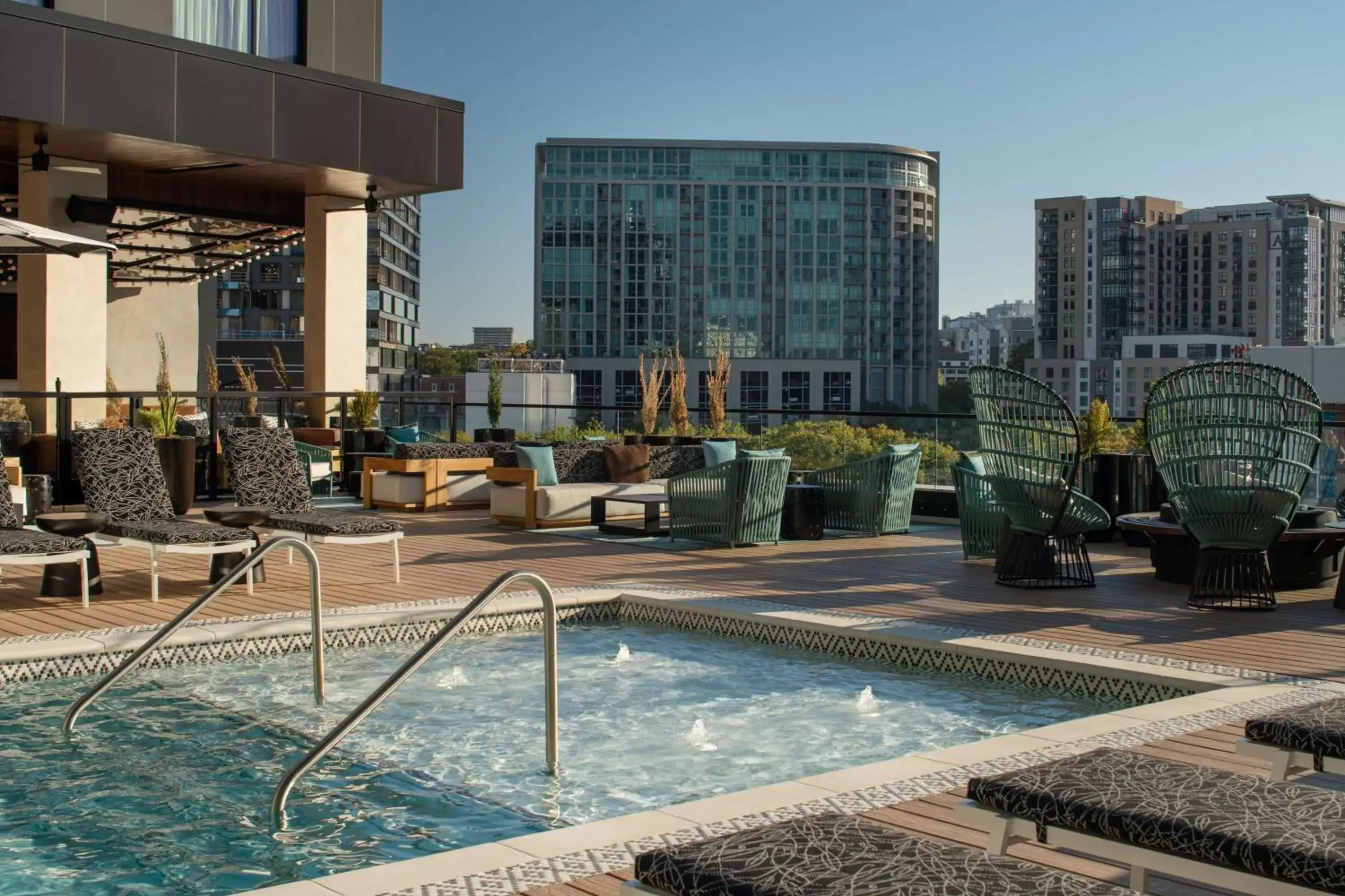 Pool view, Swimming Pool in Hotel Fraye Nashville, Curio Collection By Hilton