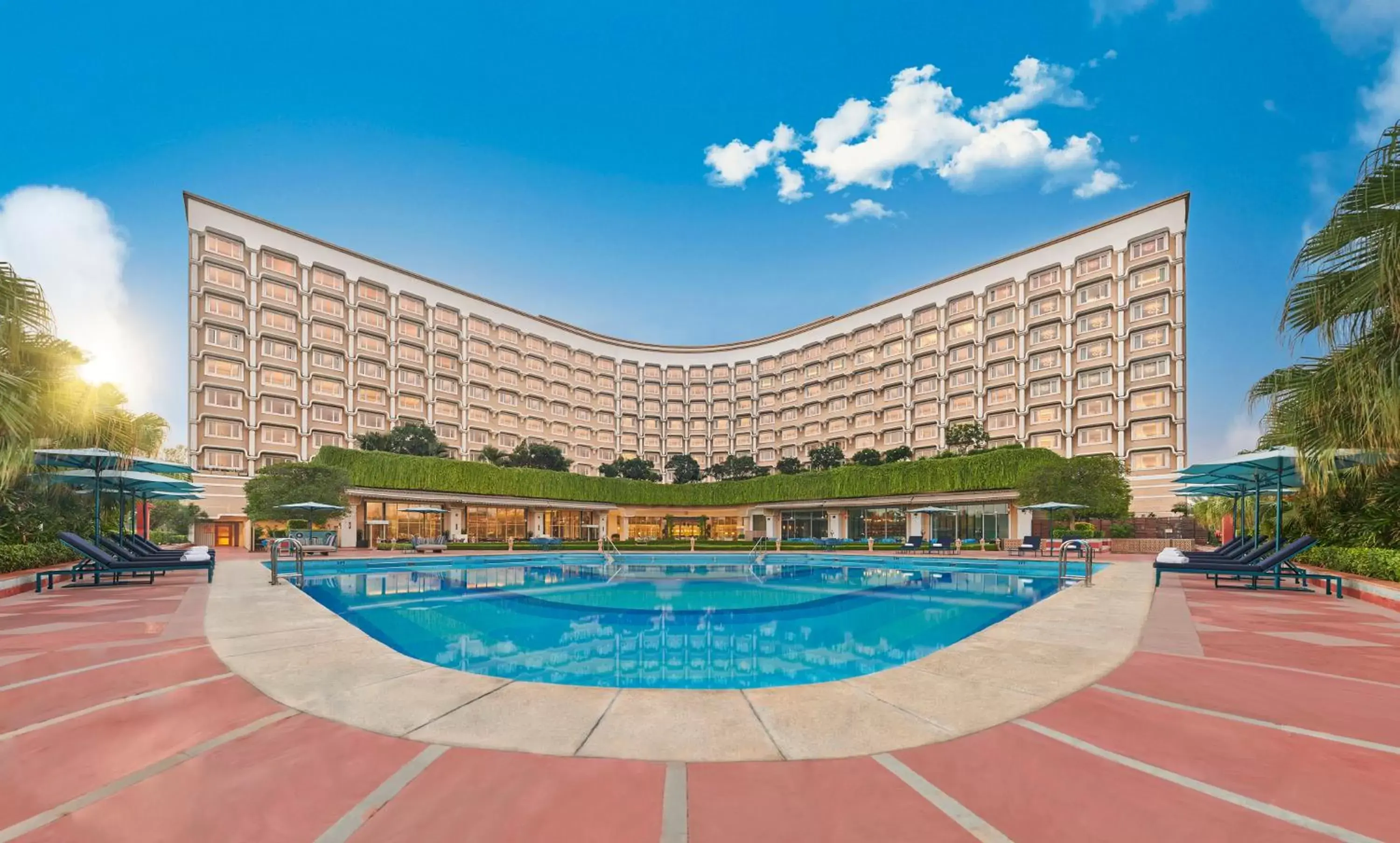 Property building, Swimming Pool in Taj Palace, New Delhi