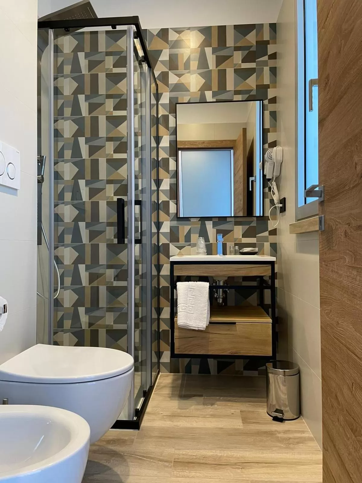 Bathroom in Bari Airport B&B