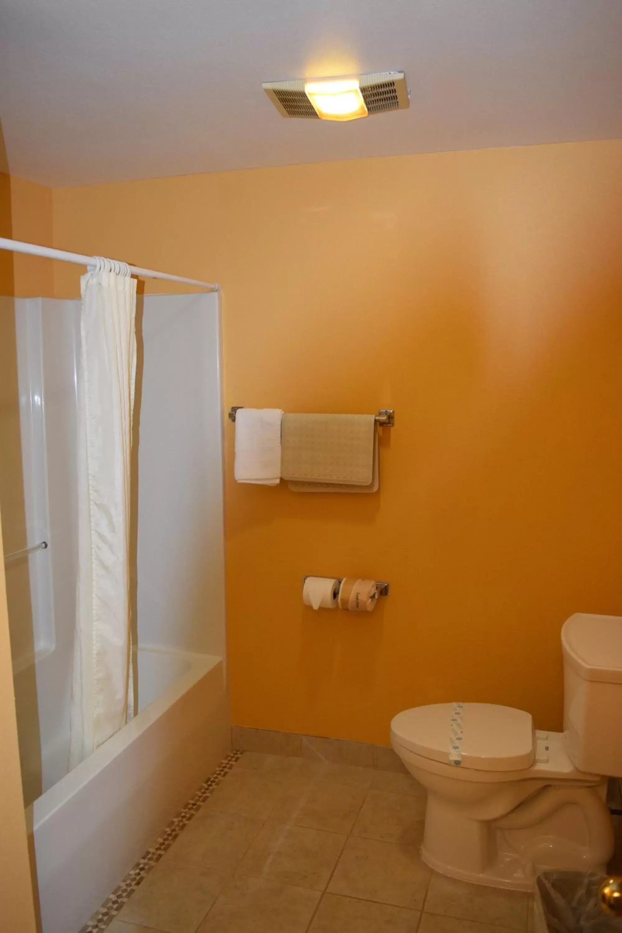 Bathroom in Royal Victorian Motel