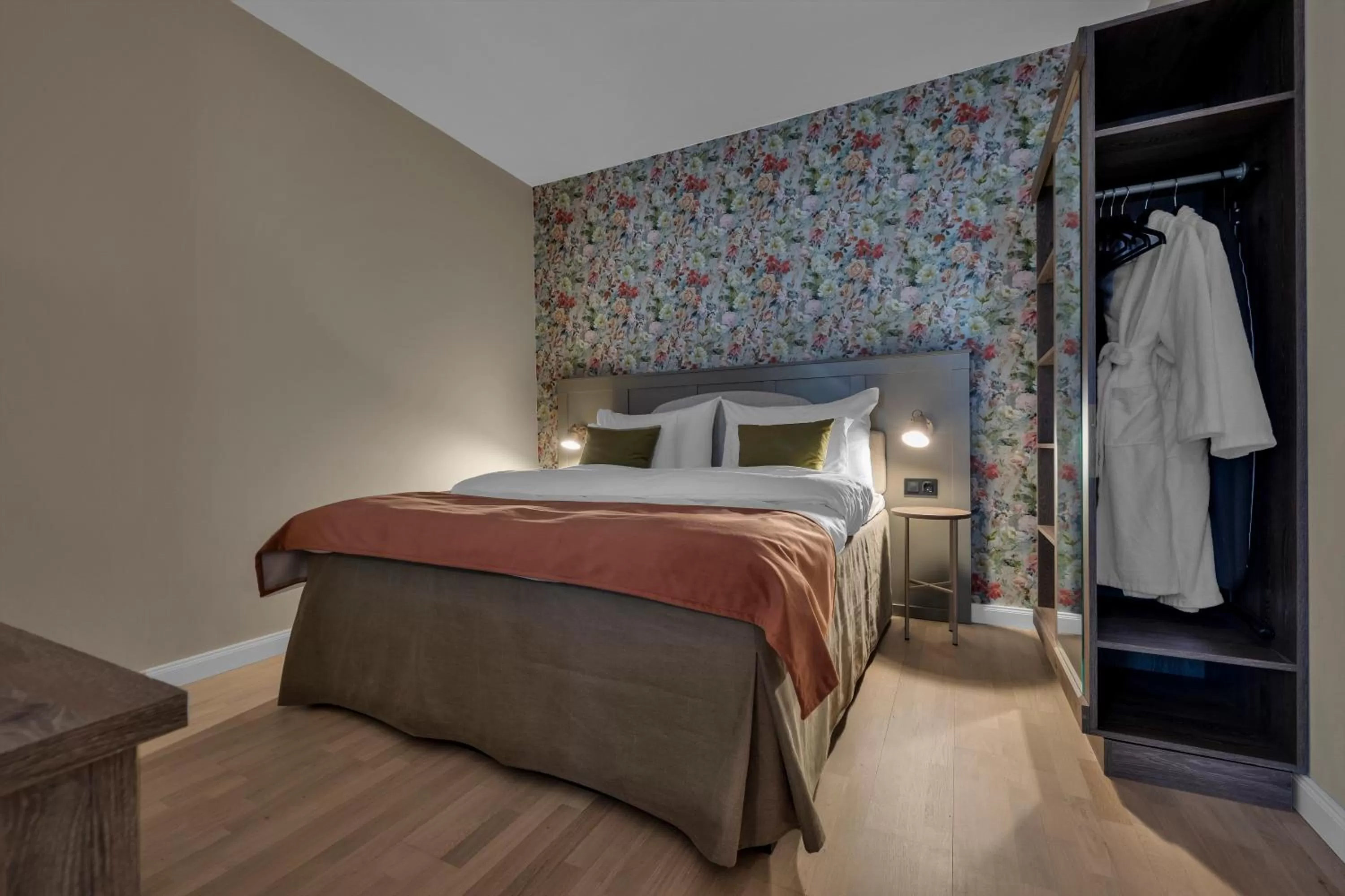 Bed in Home Hotel Gabelshus