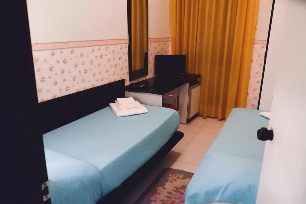 Bed in Hotel Letizia