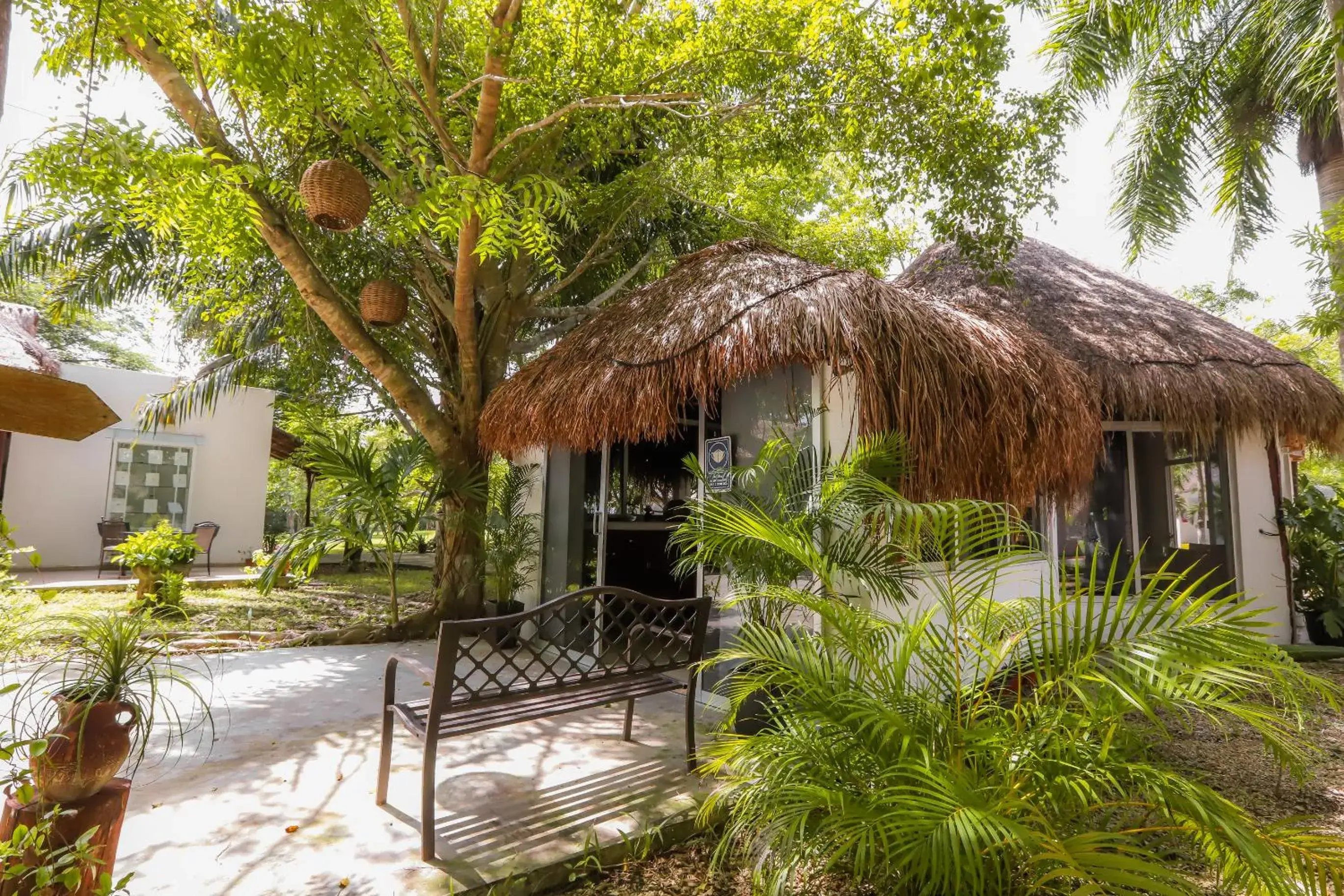 Patio in Mayan Secret Hotel Boutique