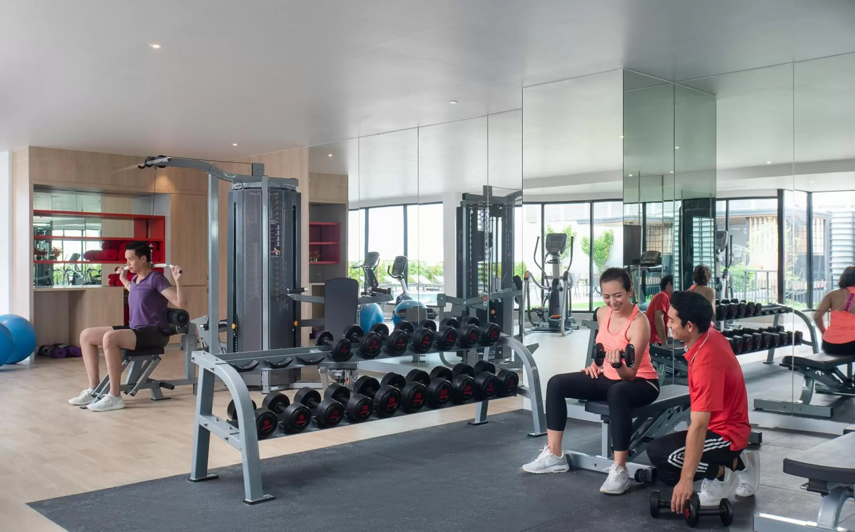 Fitness centre/facilities in Avani Sukhumvit Bangkok - SHA Extra Plus Certified Fitness centre/facilities in Avani Sukhumvit Bangkok - SHA Extra Plus Certified