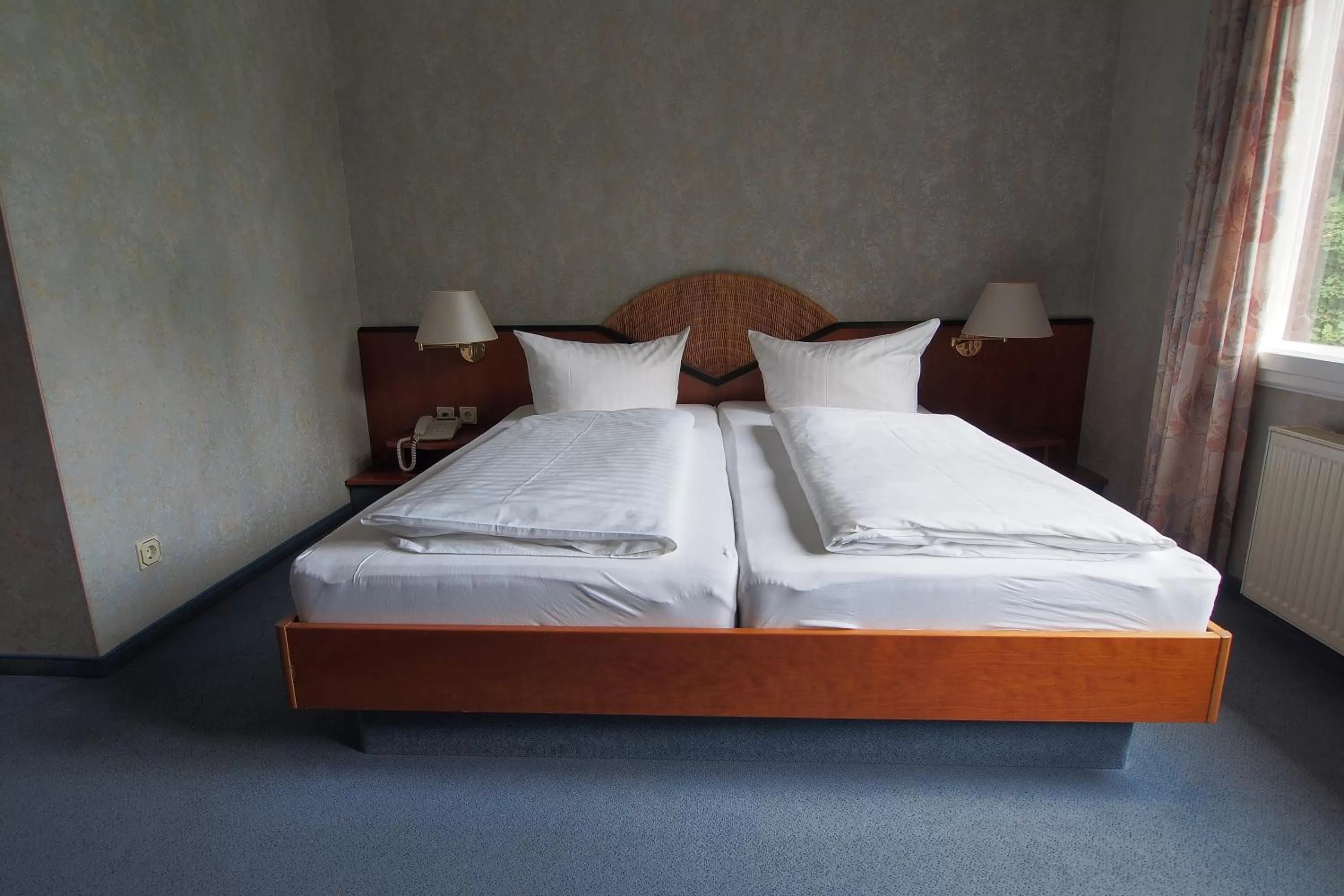 Bed in Hotel Schlossvilla Derenburg