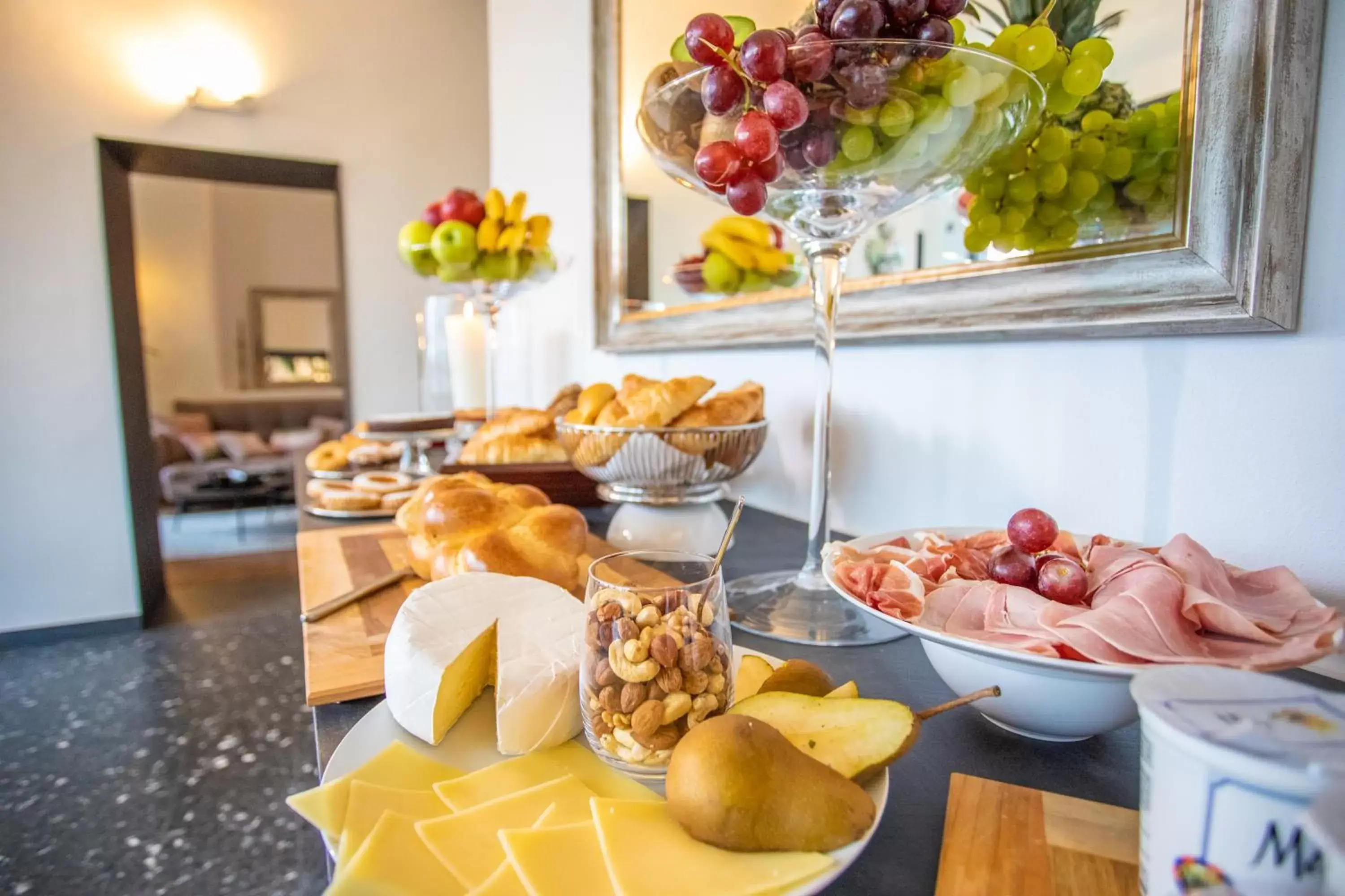 Breakfast, Food in Villa Muralto Rooms & Garden