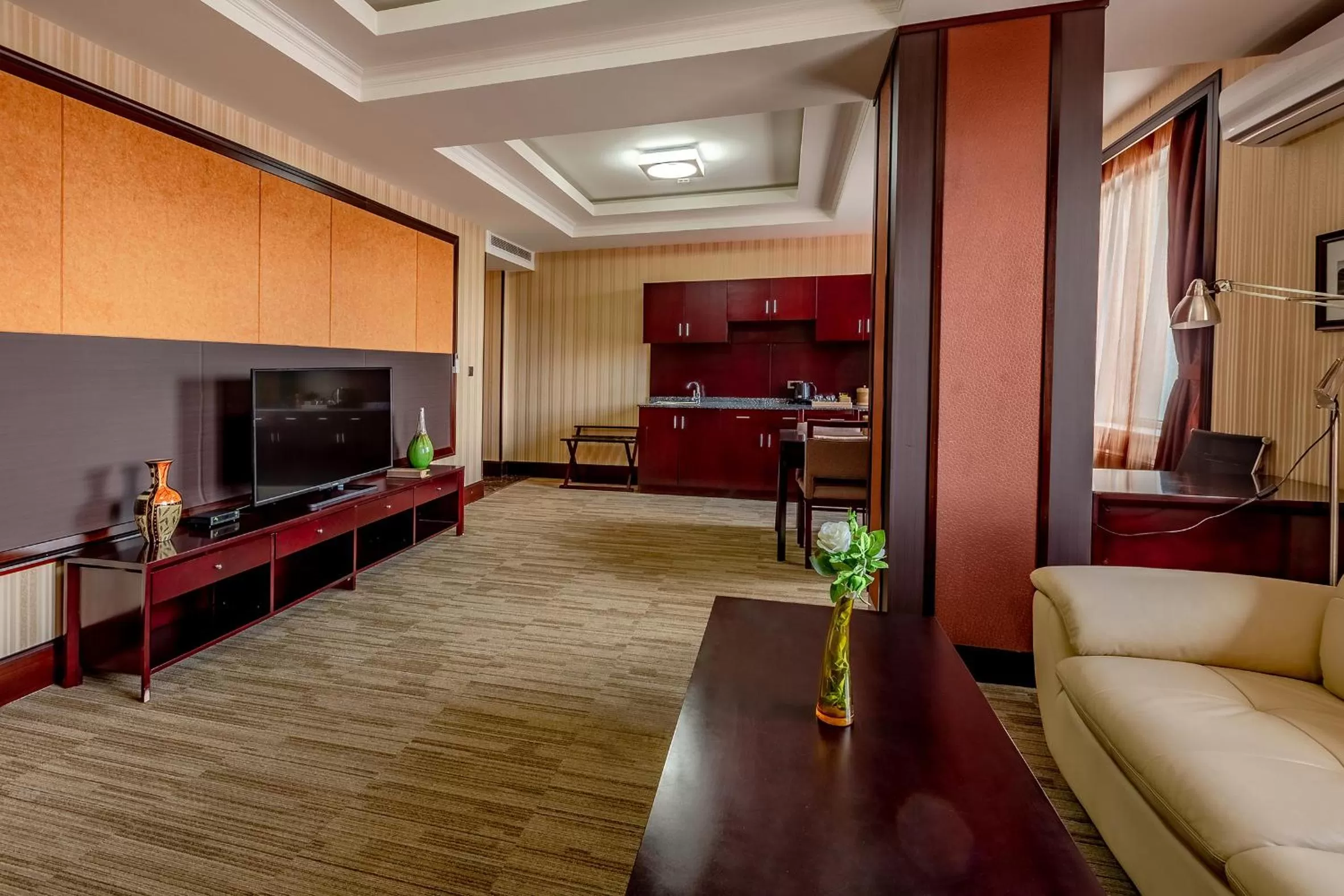 Living room in Grand Hill Hotel Ulaanbaatar