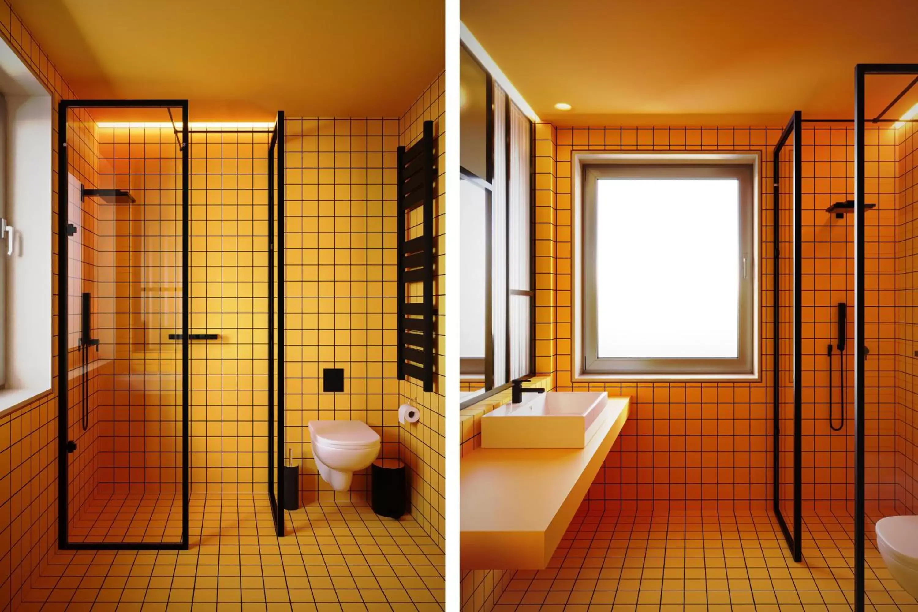 Bathroom in DWELL - Elegant City Stay - Brand new boutique hotel