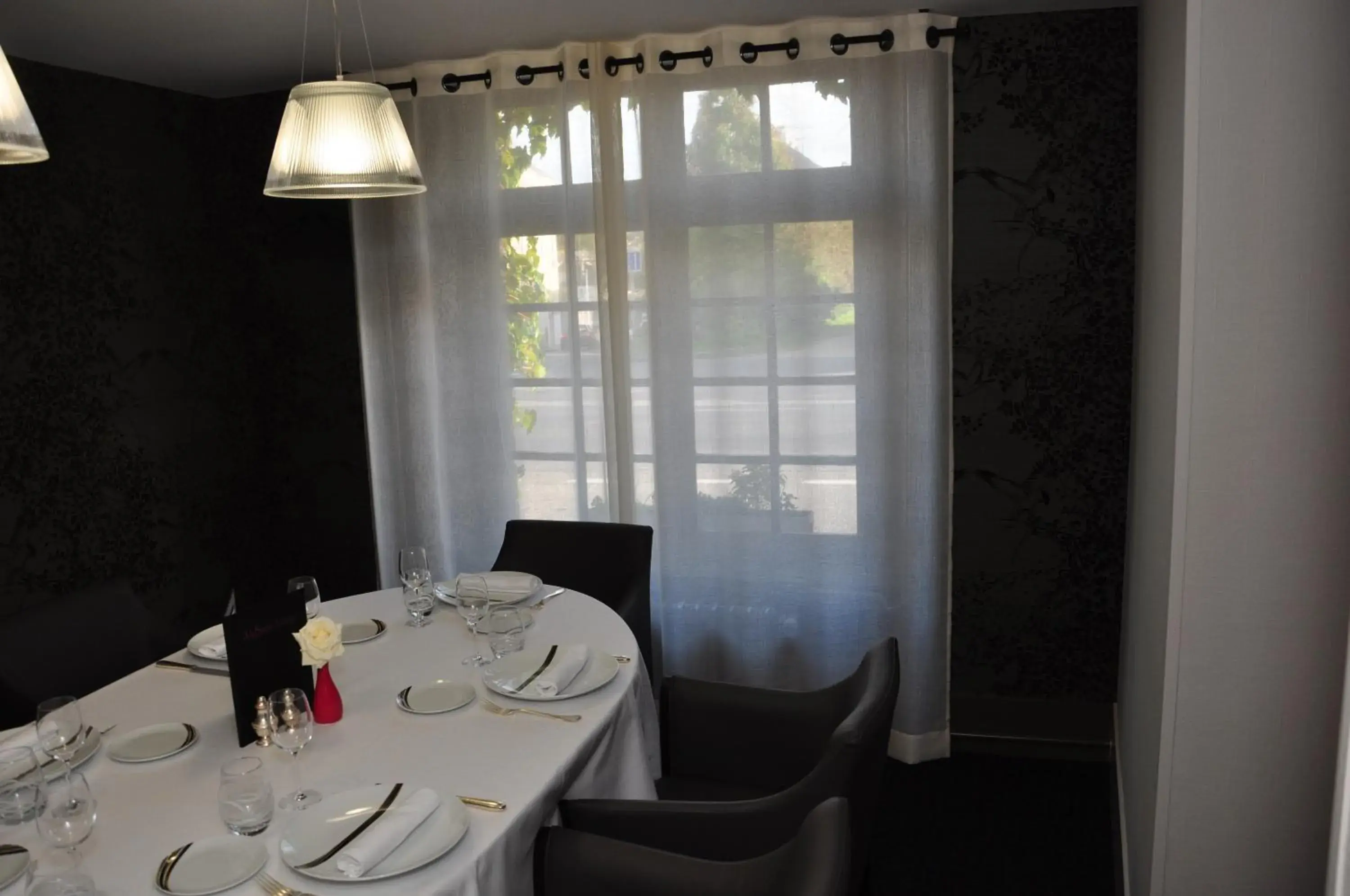 Dining area, Restaurant/Places to Eat in Logis Hôtel A la Bonne Auberge