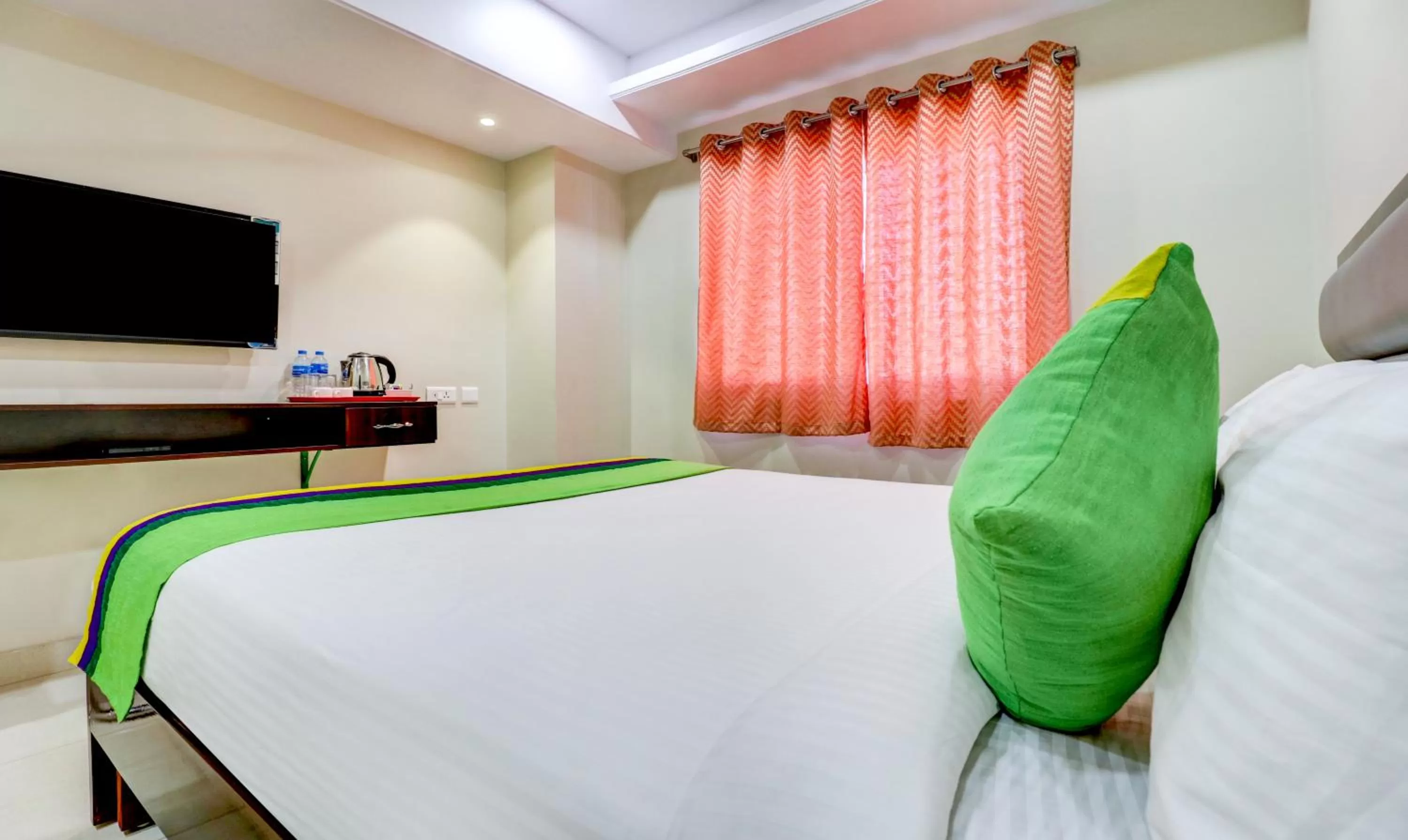 Bedroom, Bed in Treebo Grand Milan