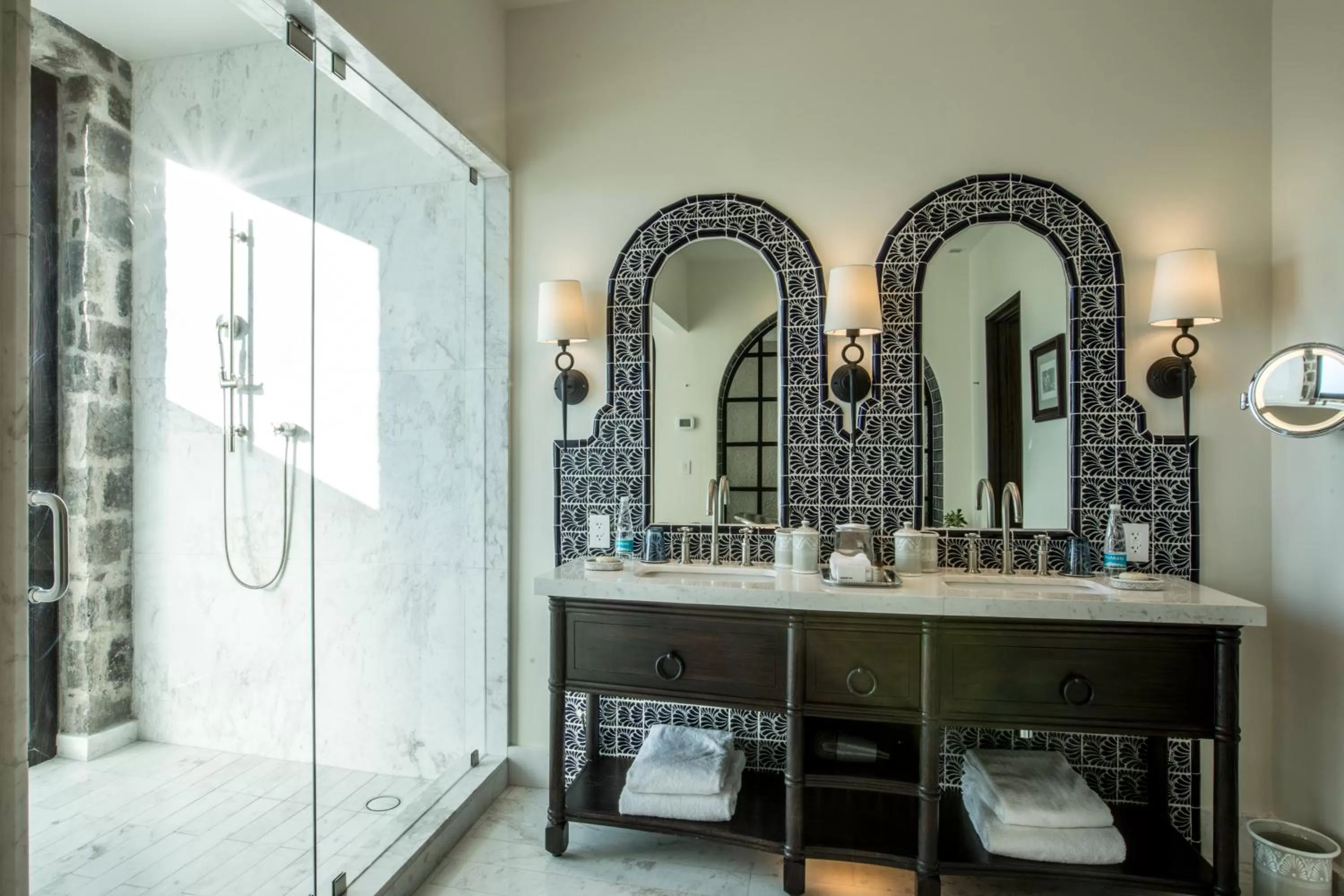Bathroom in Banyan Tree Puebla