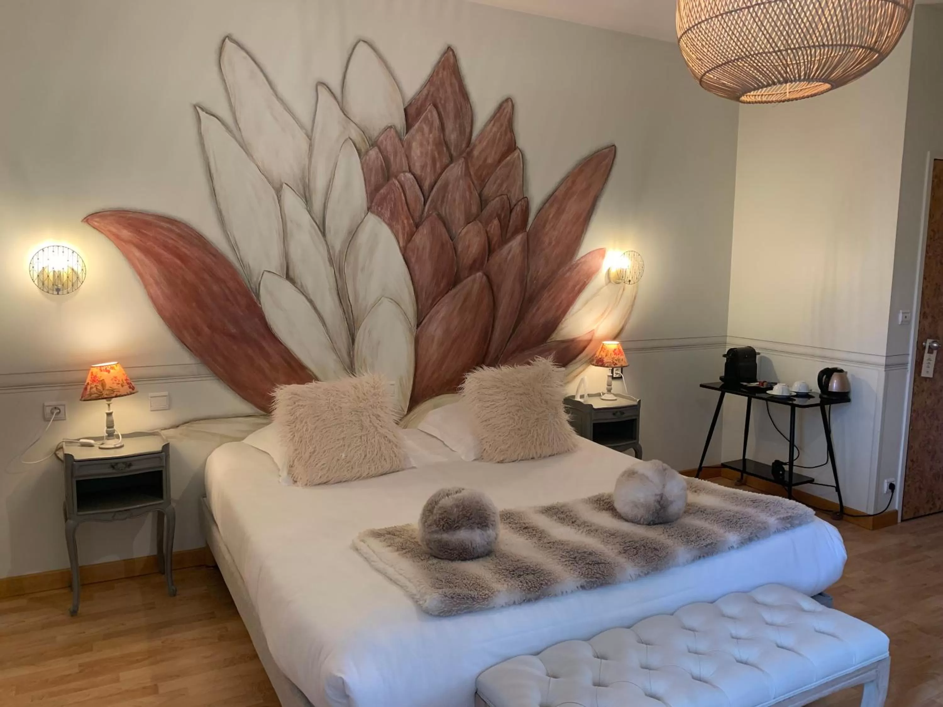 Bed in Hôtel Vintage