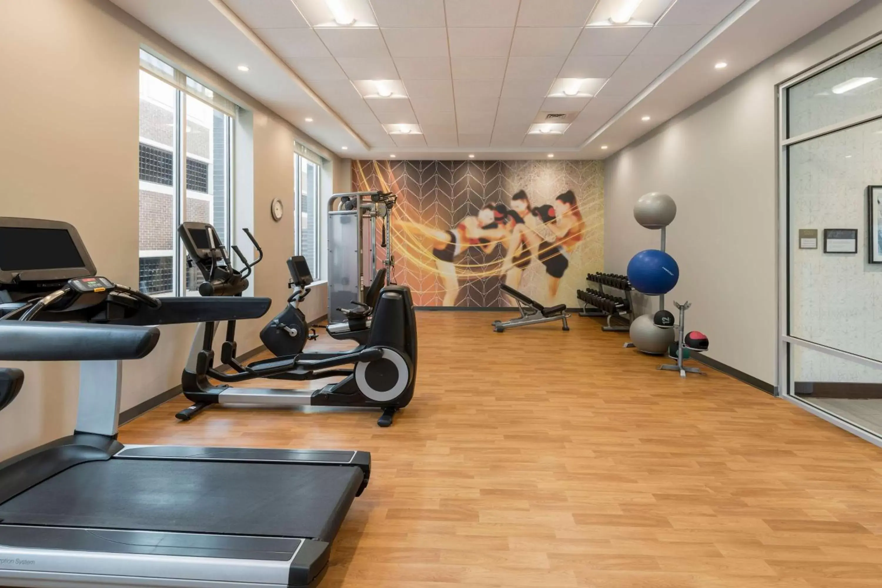 Spa and wellness centre/facilities, Fitness Center/Facilities in Hyatt Place Greenville Downtown