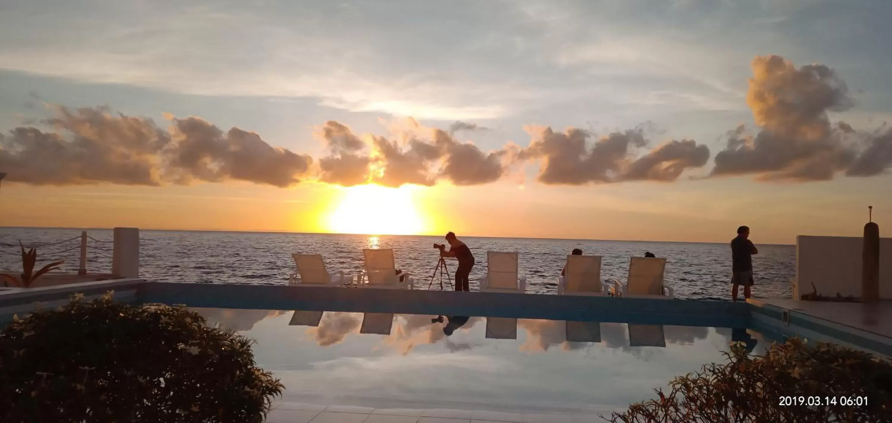 Swimming pool in Seascape Beach Resort Oslob Swimming pool in Seascape Beach Resort Oslob