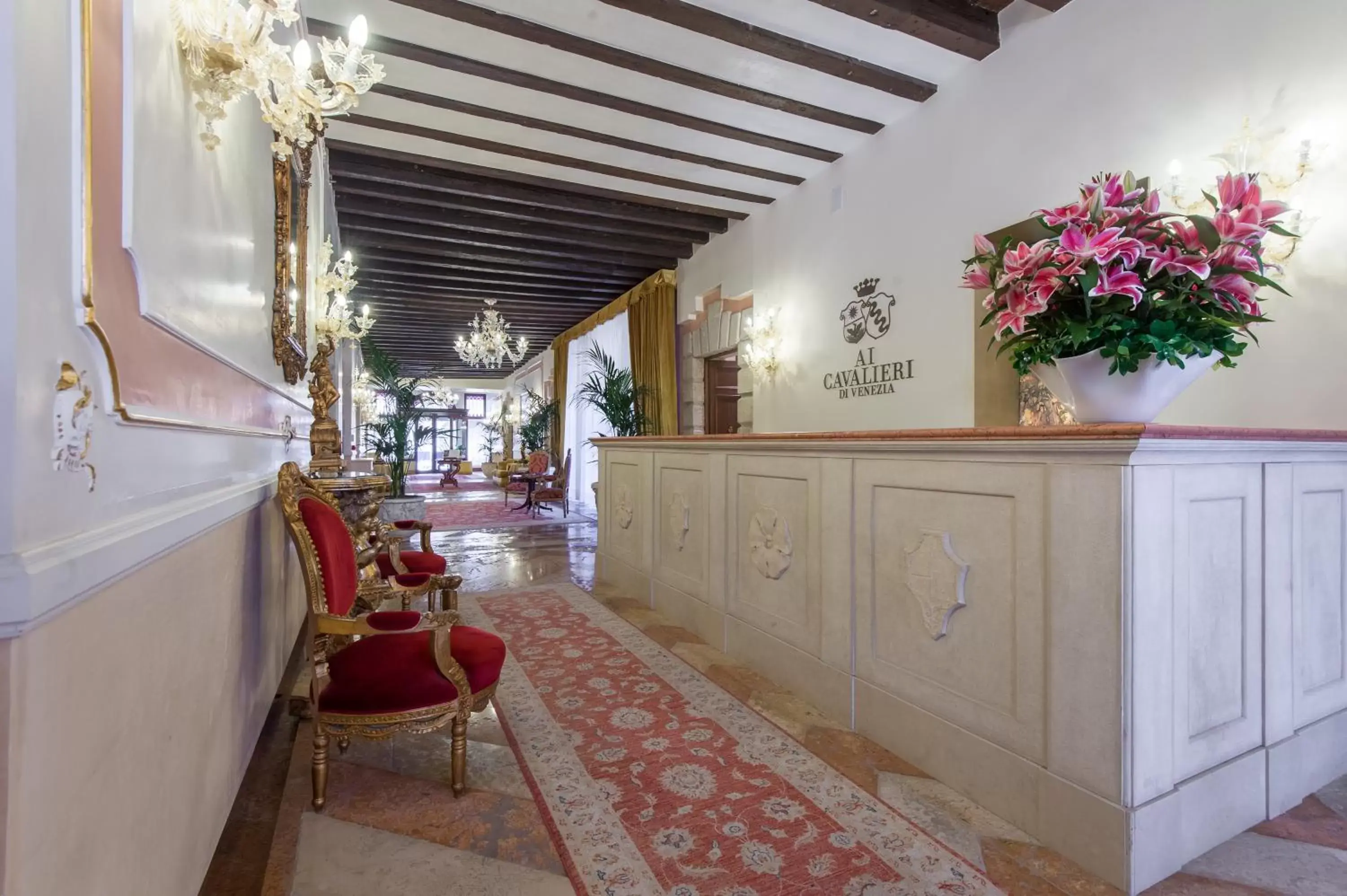 Lobby or reception, Lobby/Reception in Hotel Ai Cavalieri di Venezia