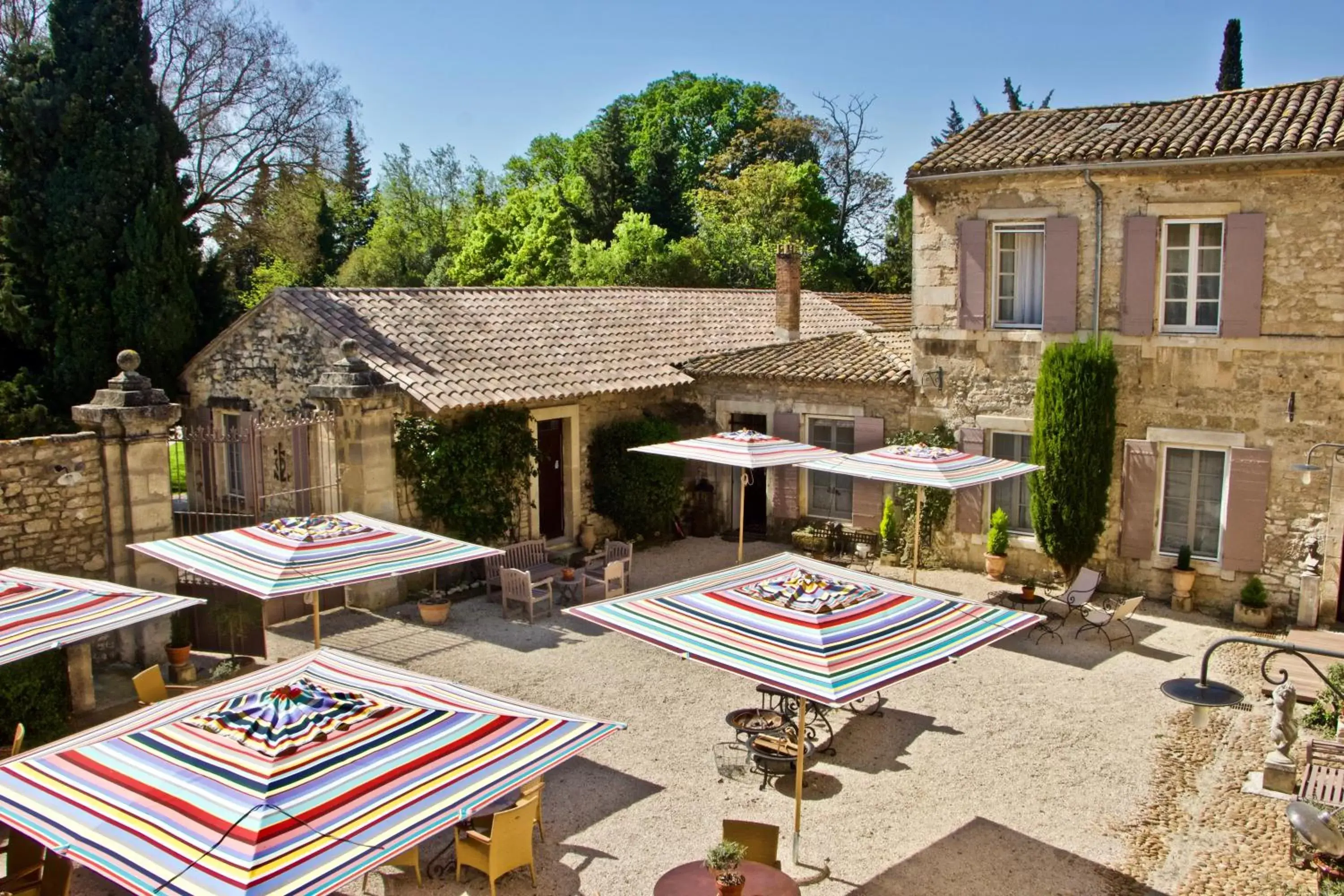 Patio in Mas des Comtes de Provence