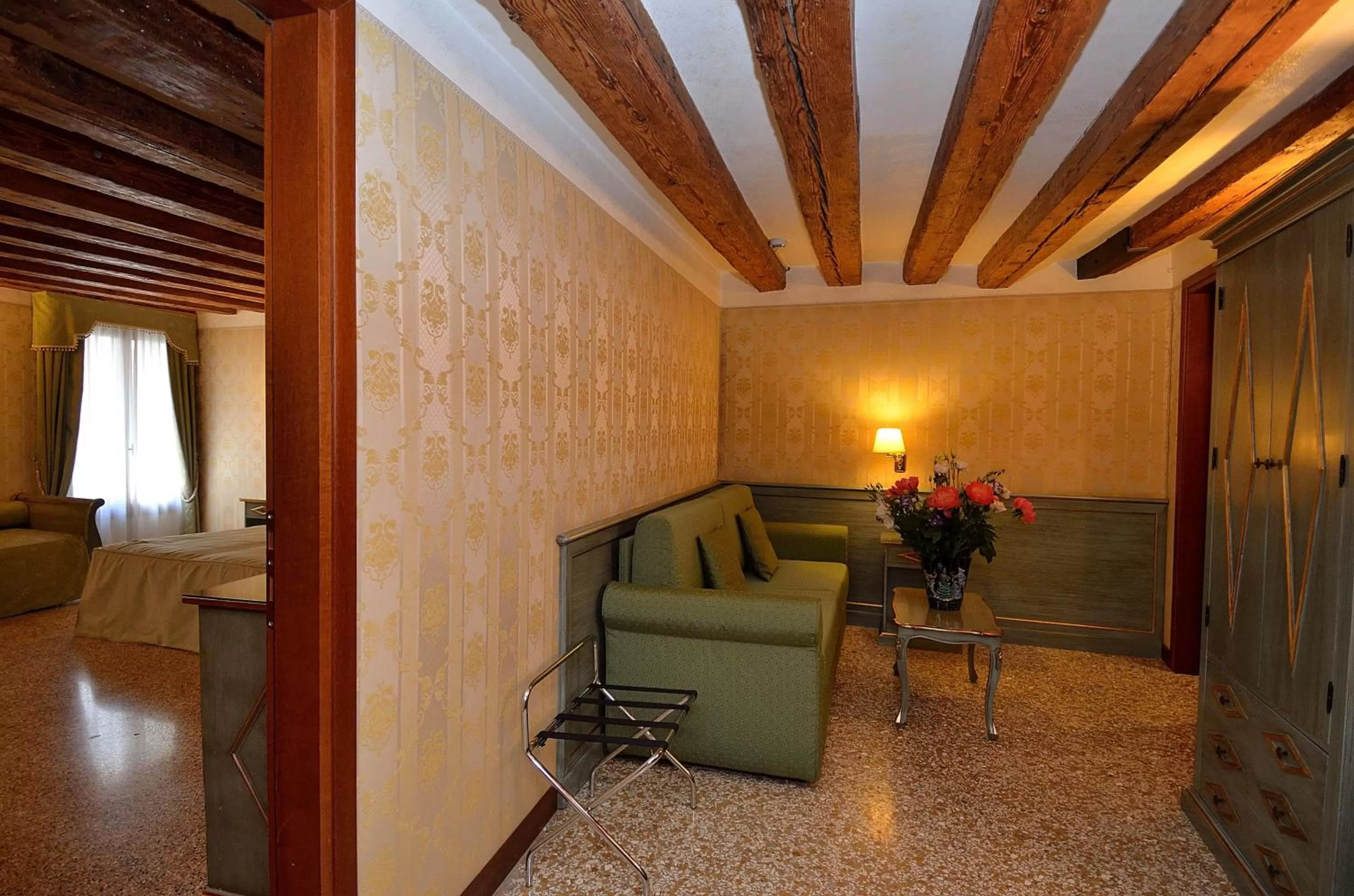 Seating area in Locanda La Corte