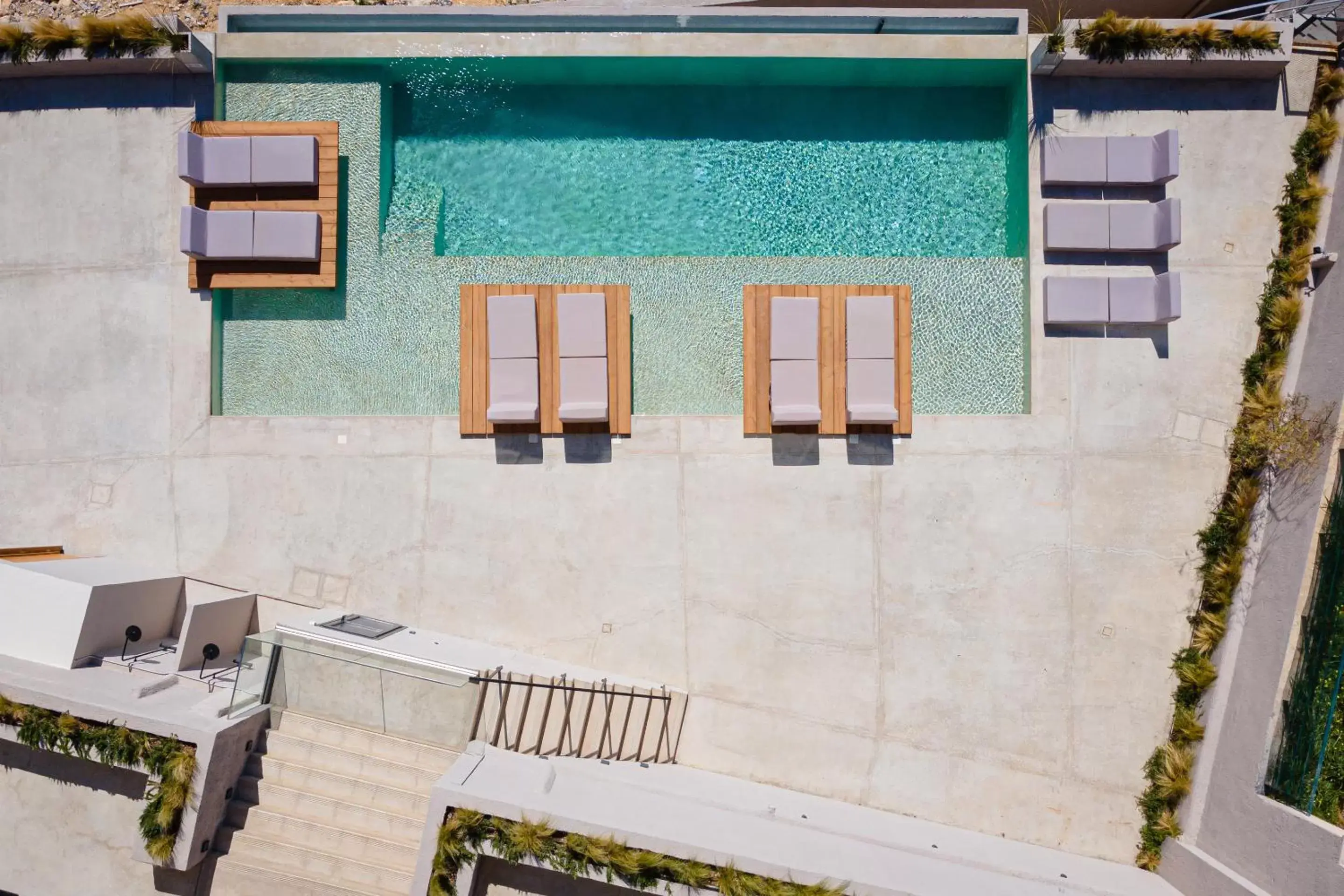 Bird's eye view, Floor Plan in Saronida Hills