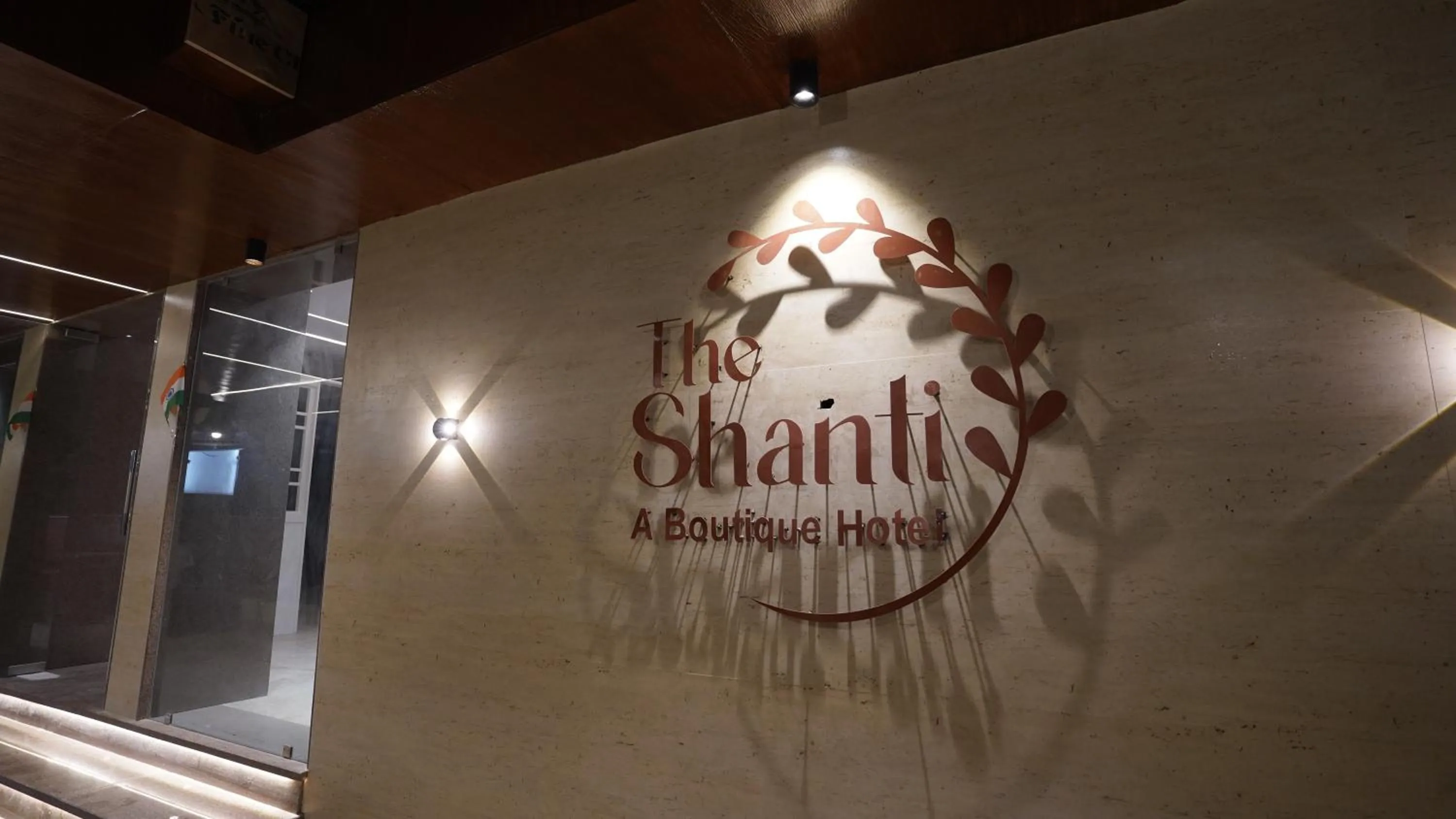 Logo/Certificate/Sign in The Shanti A Boutique Hotel