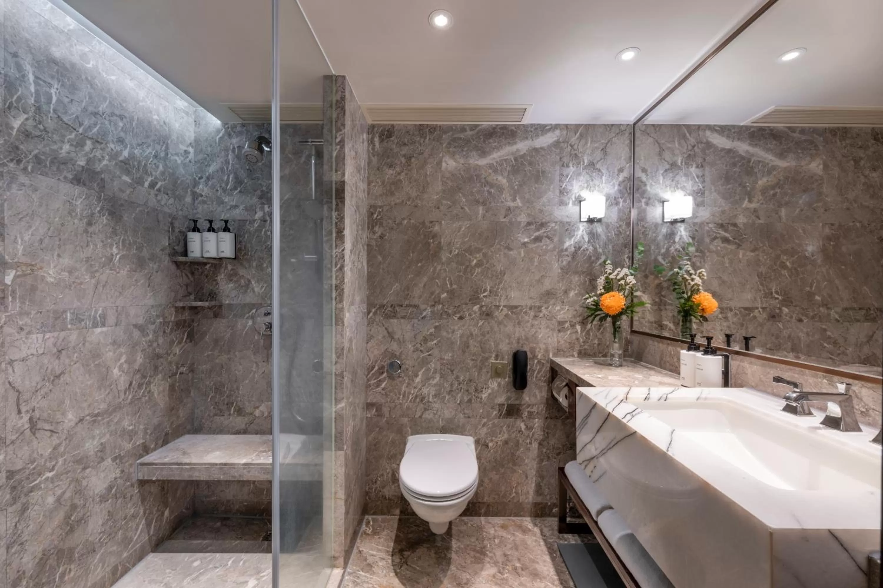 Shower in InterContinental Grand Stanford Hong Kong by IHG