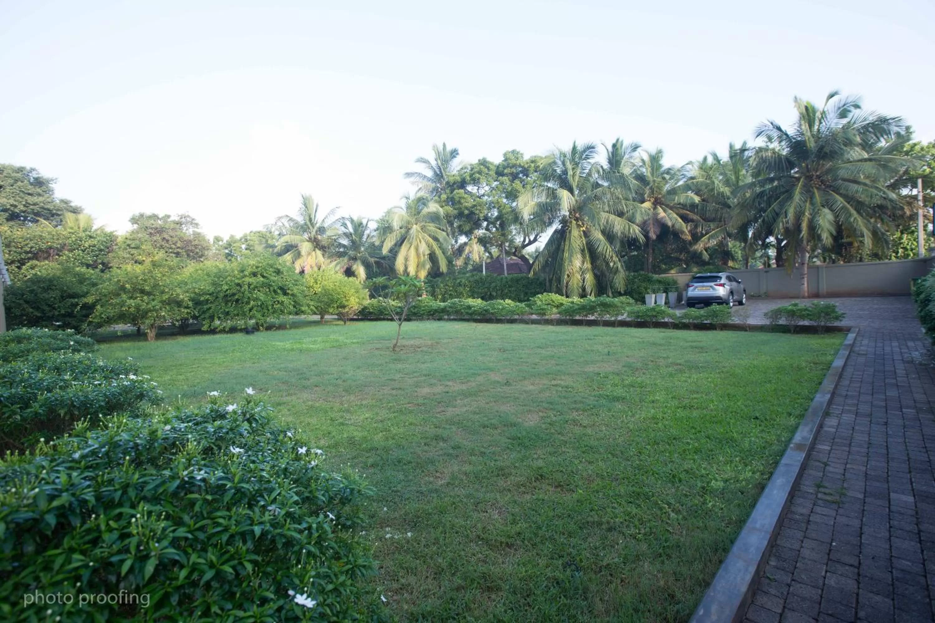 Garden in Jaffna Heritage Hotel
