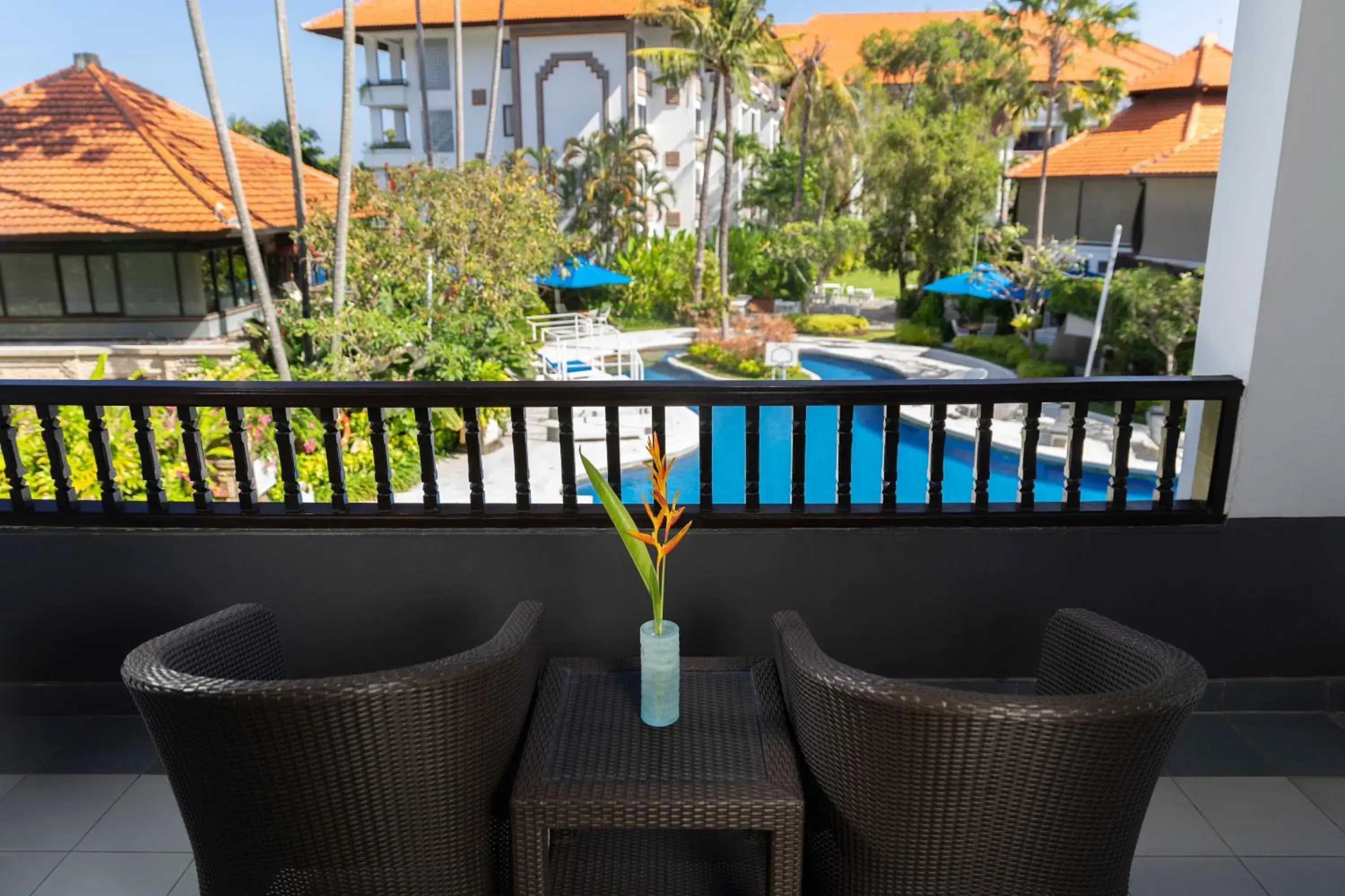 Balcony/Terrace in Prime Plaza Suites Sanur – Bali