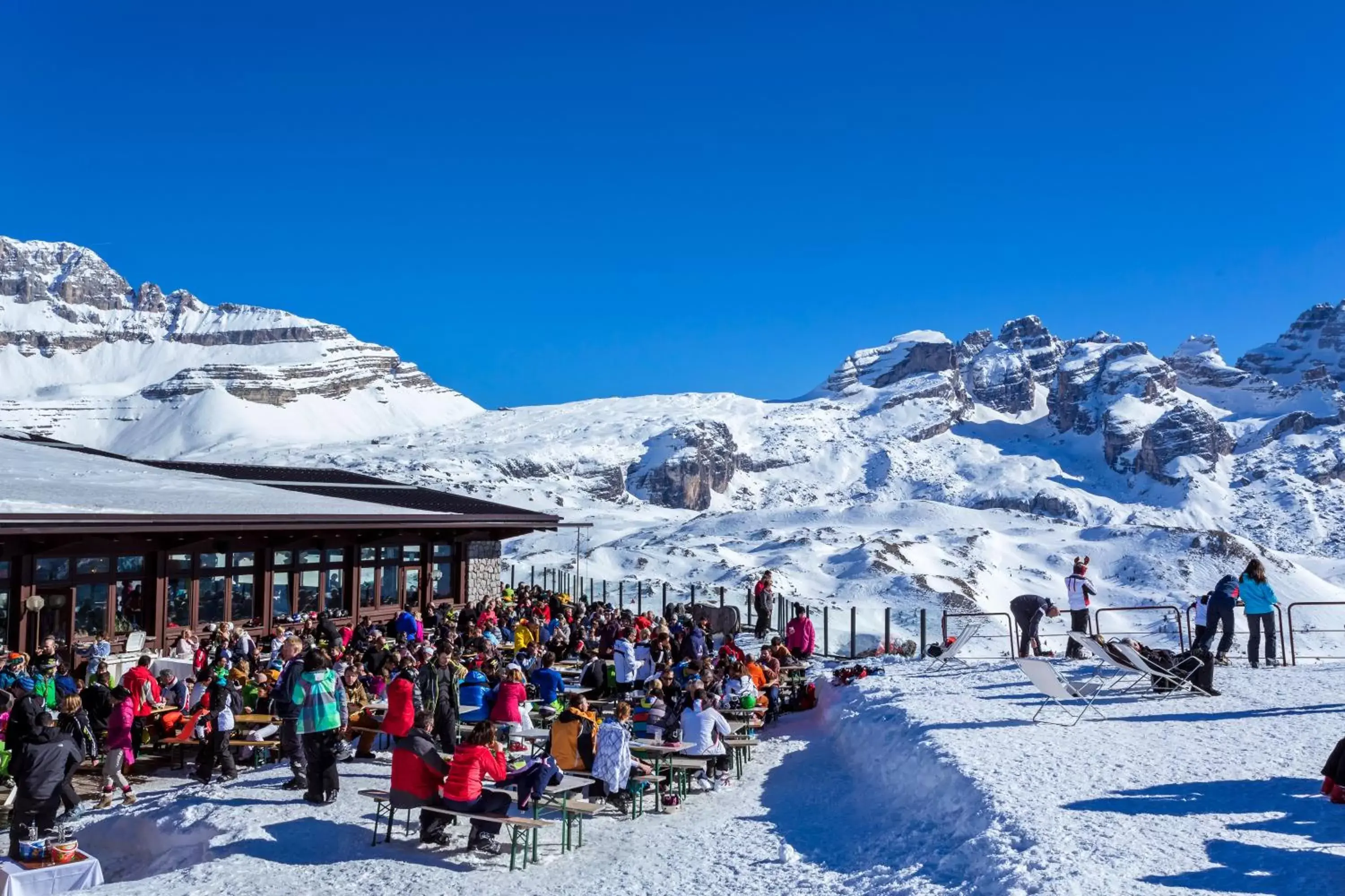 People, Winter in Hotel Chalet Del Sogno