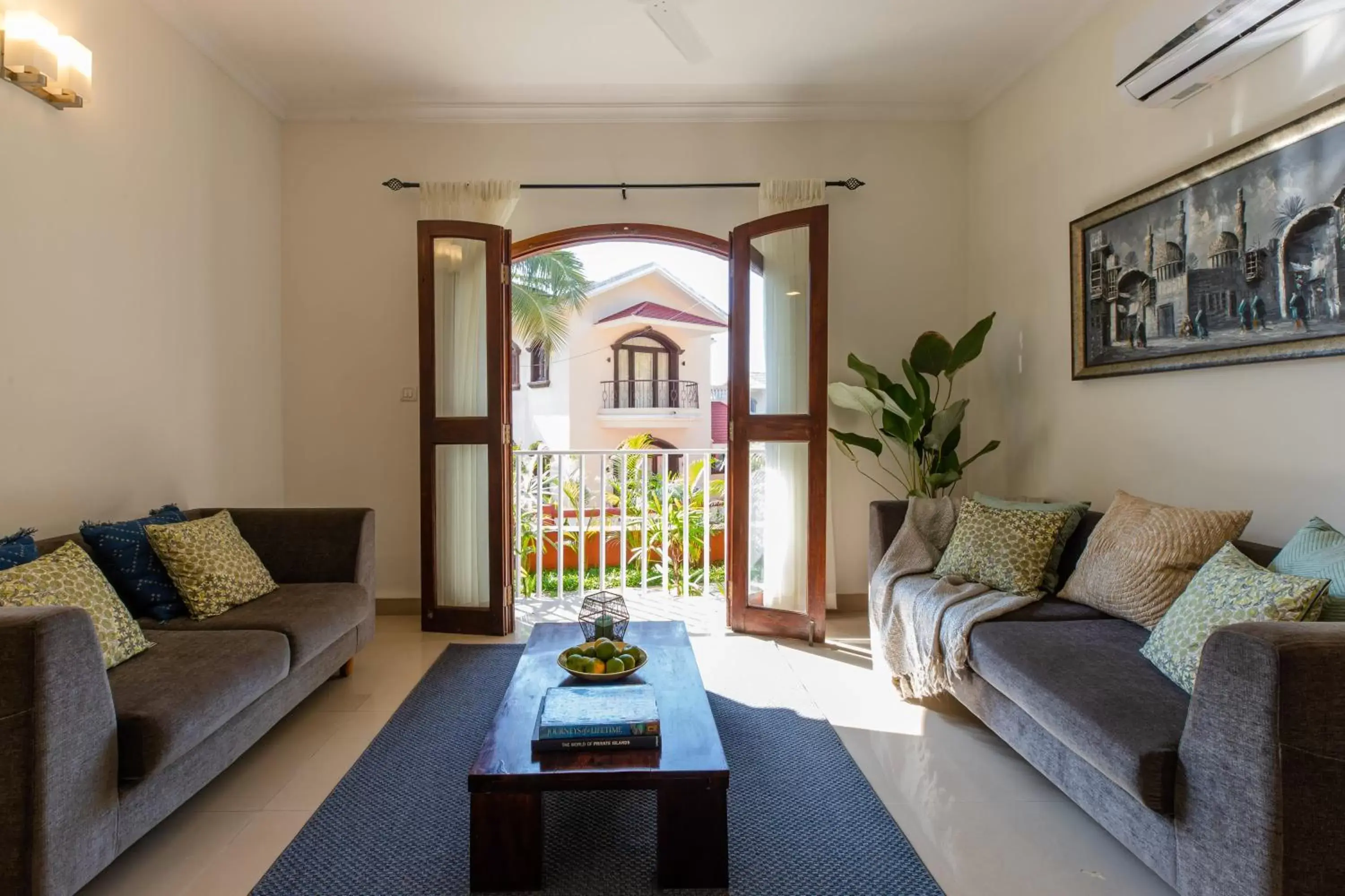 Living room, Seating Area in Aguada Anchorage - The Villa Resort