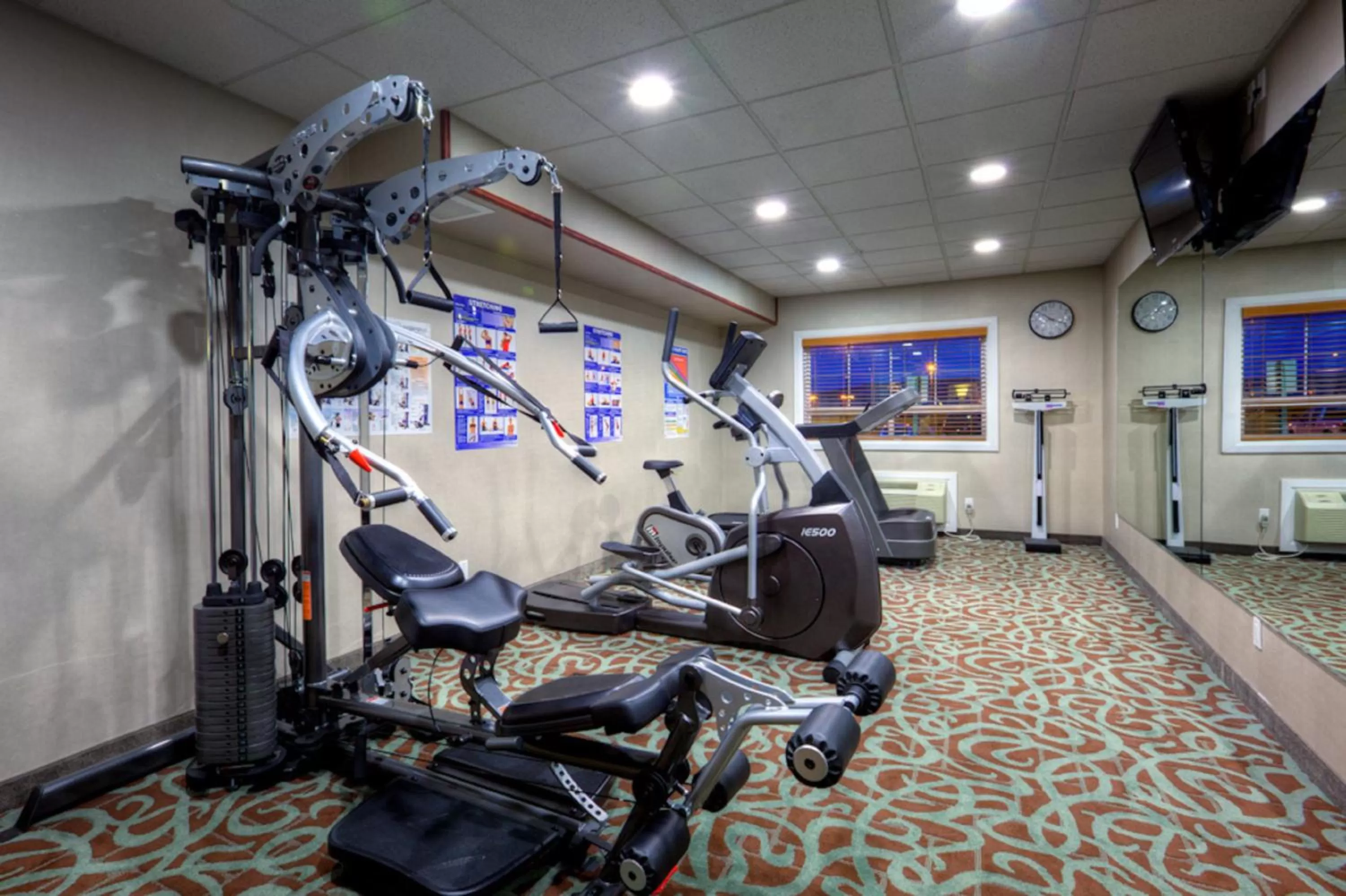 Fitness centre/facilities in Best Western Dawson Creek