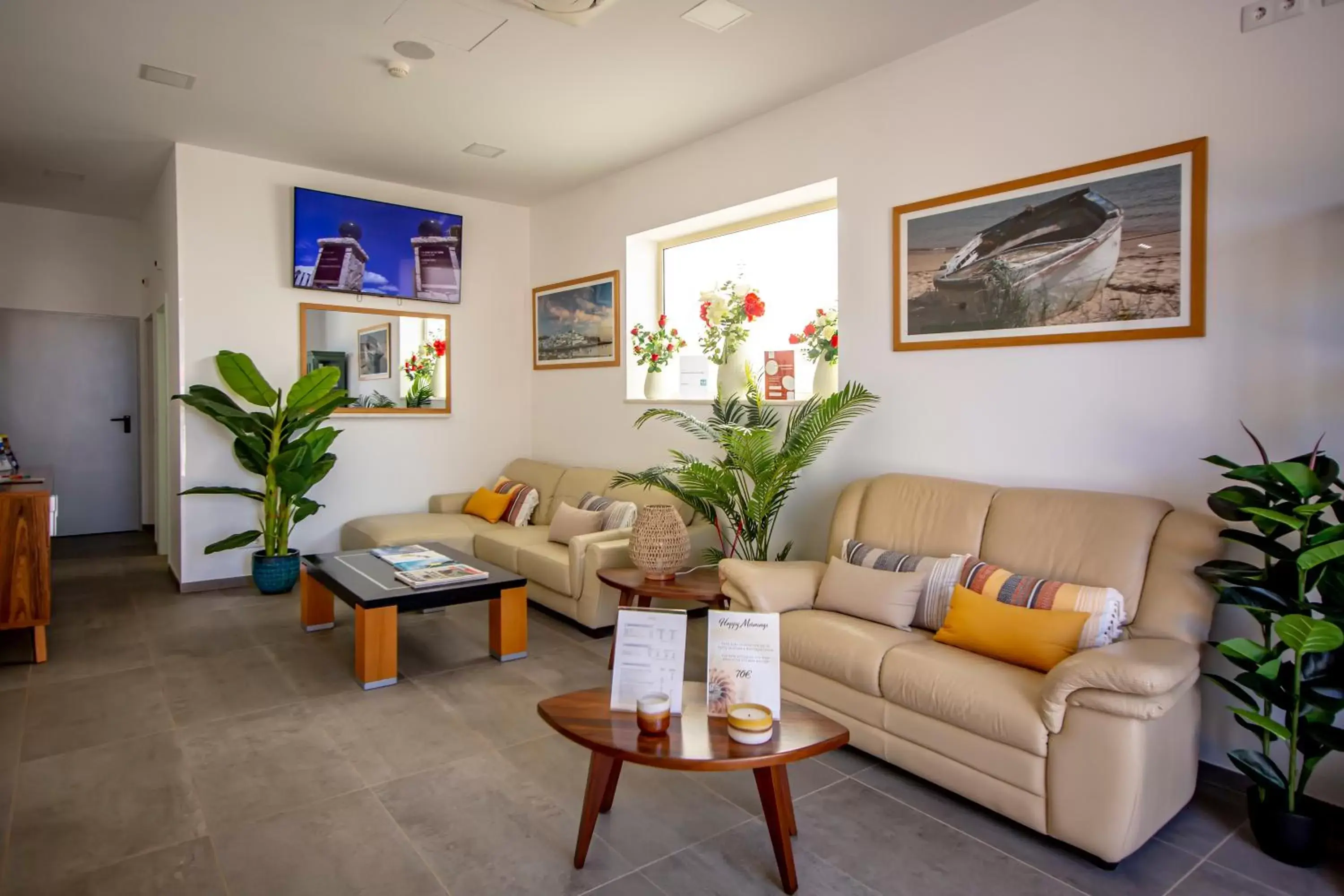 Property building, Seating Area in Hotel Rural Brícia Du Mar