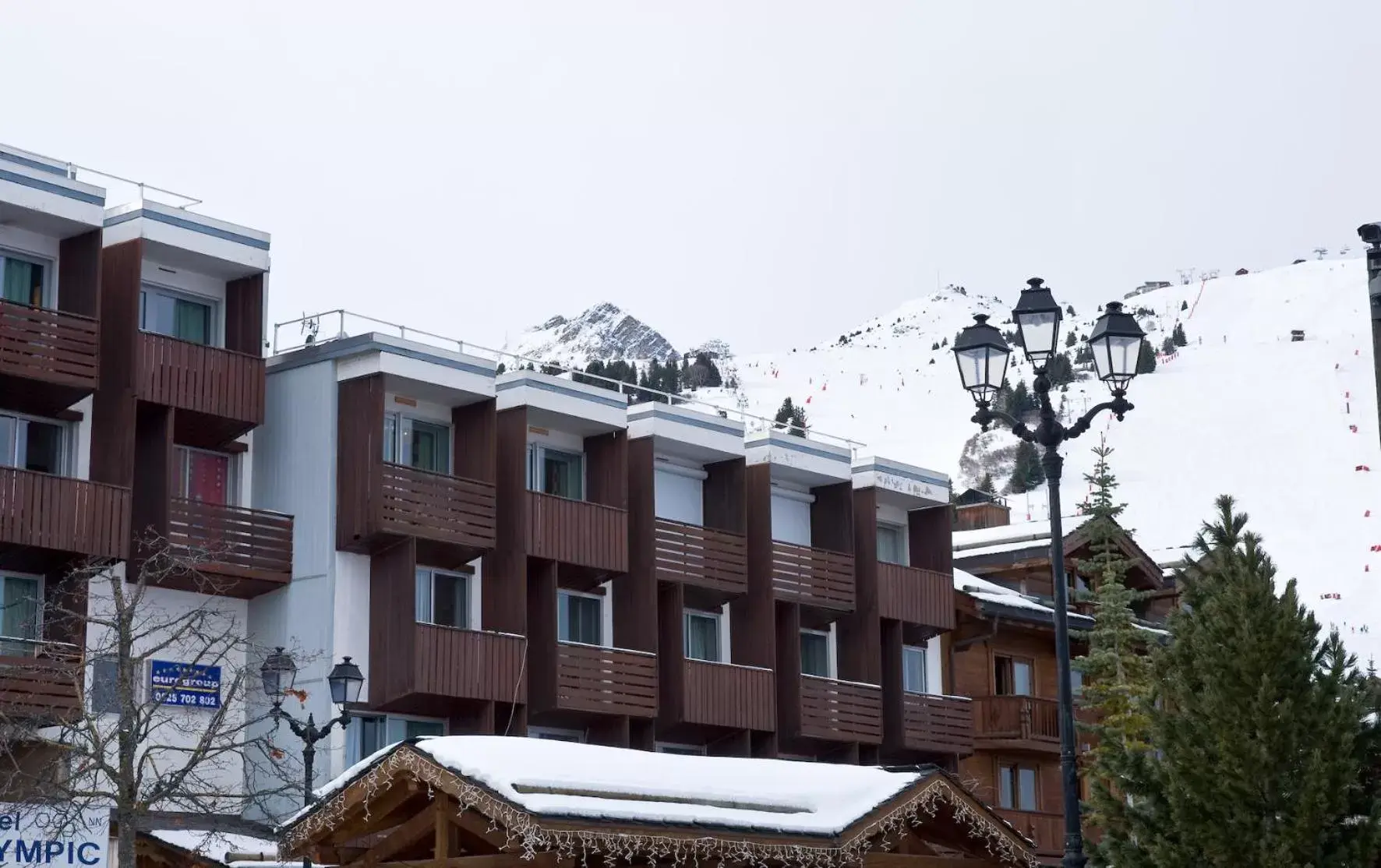 Property building, Winter in Madame Vacances - Hôtel Courchevel Olympic