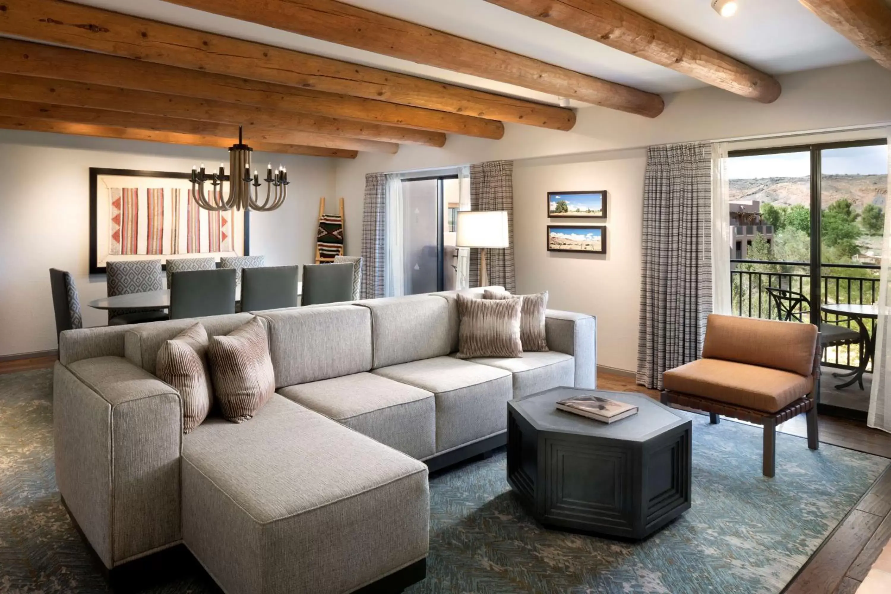 Photo of the whole room, Seating Area in Hyatt Regency Tamaya South Santa Fe