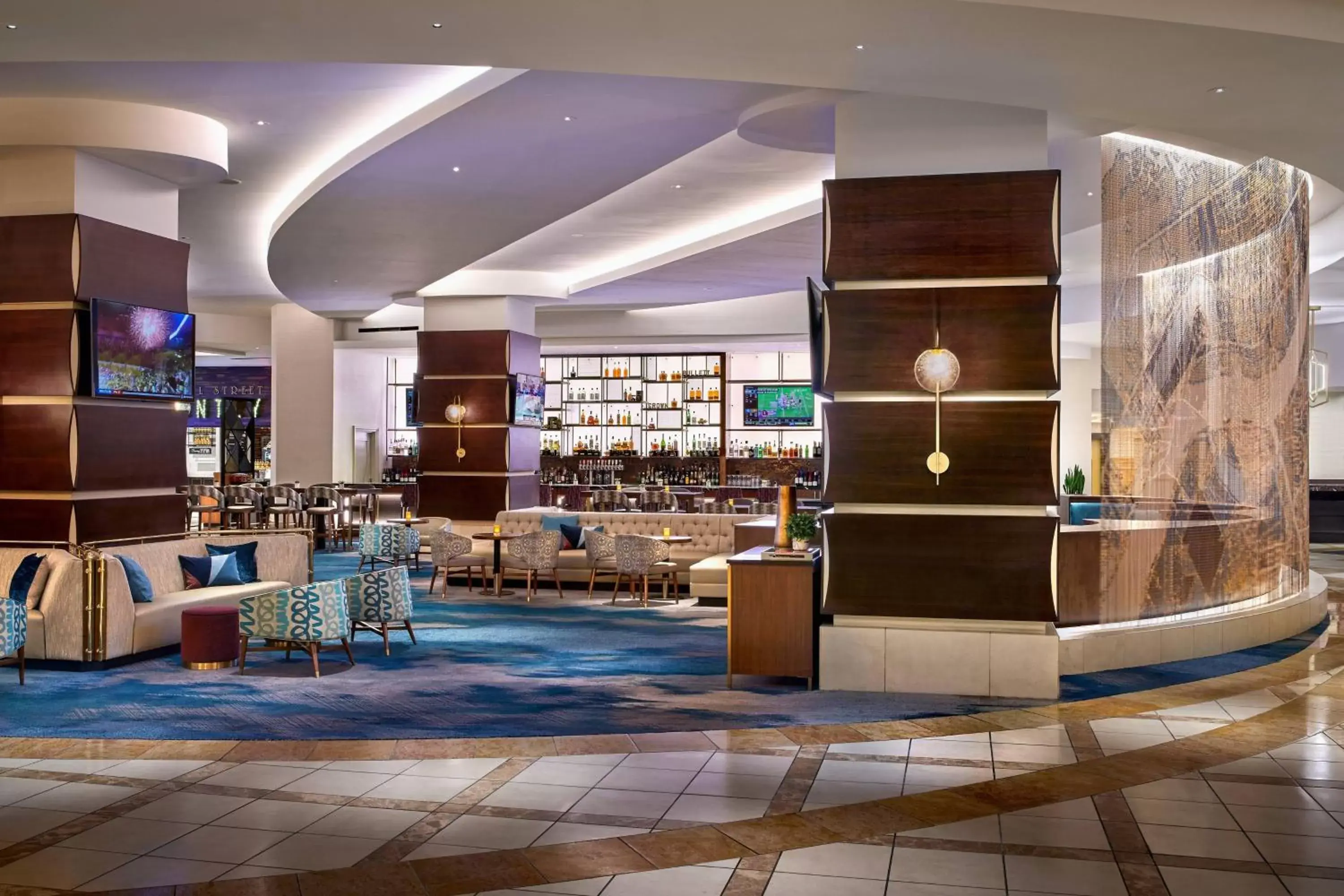Lobby or reception in New Orleans Marriott