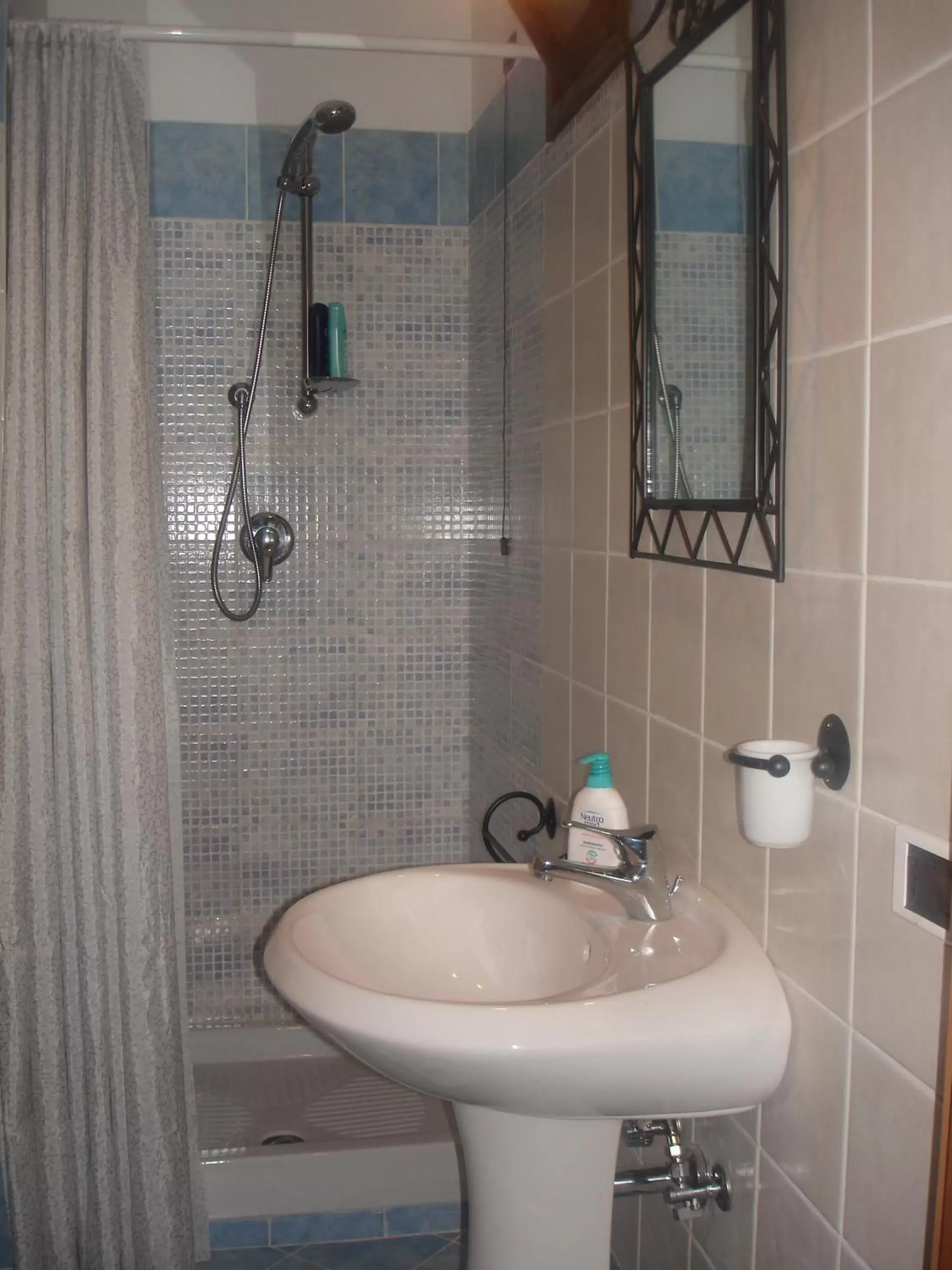 Double or Twin Room with Shower in B&B Le Palme