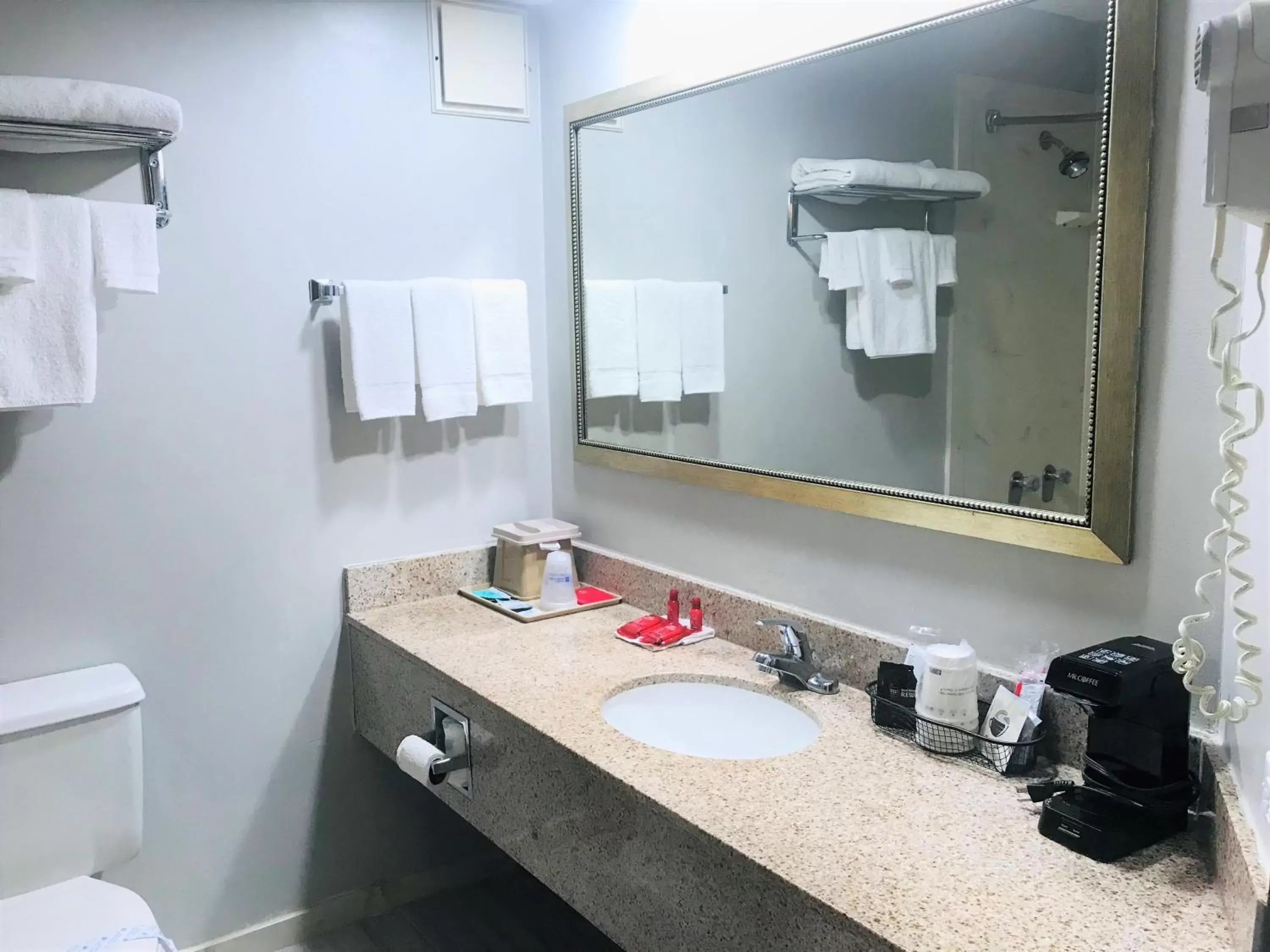 Bathroom in SureStay Plus Hotel by Best Western Greenwood