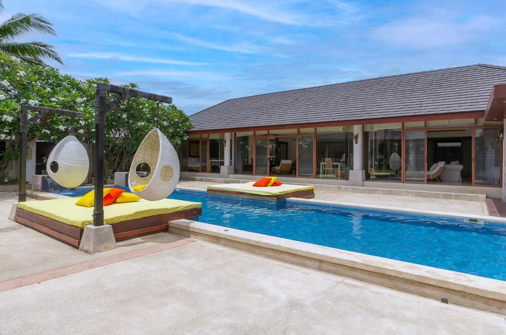 Pool view in Dhevan Dara Resort & Spa Hua Hin - Pool Villa