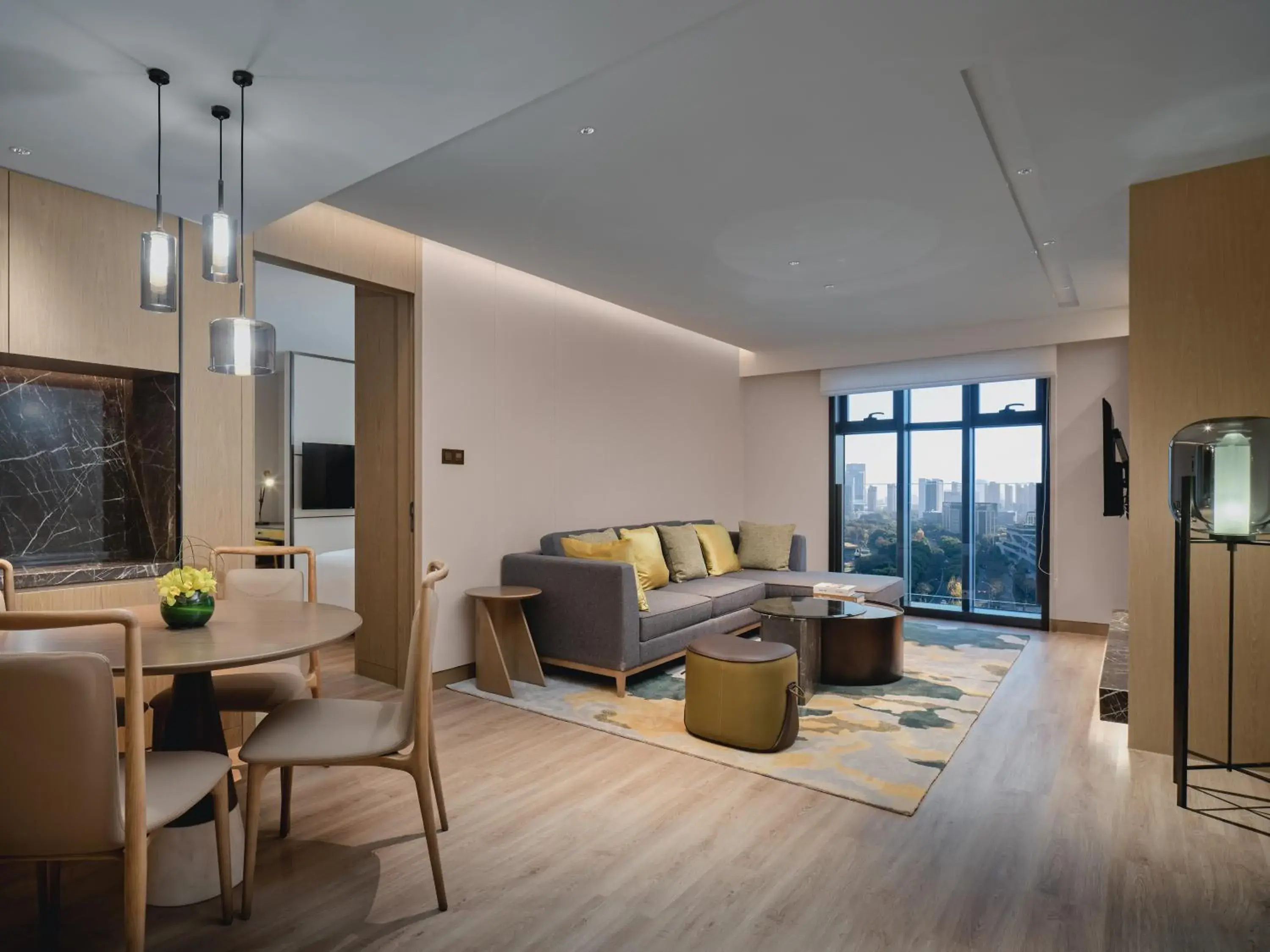 Living room, Seating Area in Holiday Inn & Suites Kunshan Huaqiao, an IHG Hotel