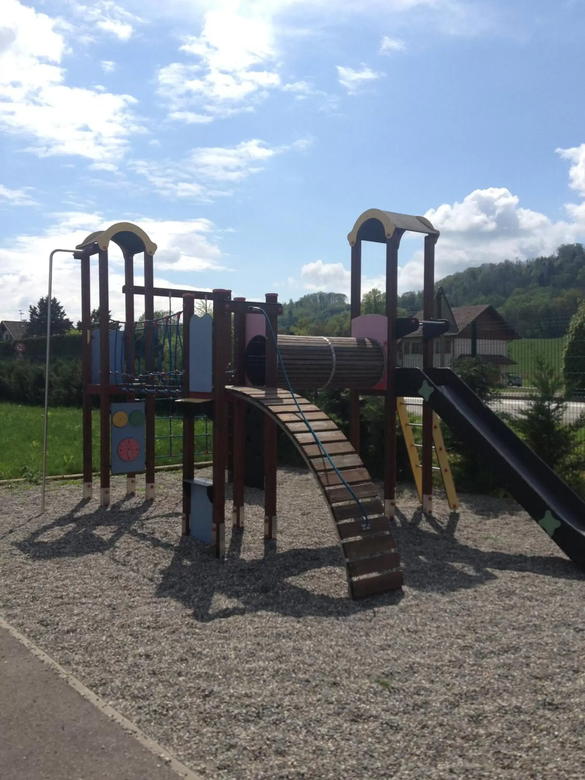 Day, Children's Play Area in Couett' Hotel Rumilly