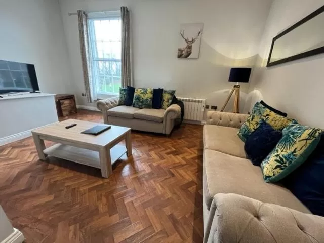 Living room in Goodramgate Apartments