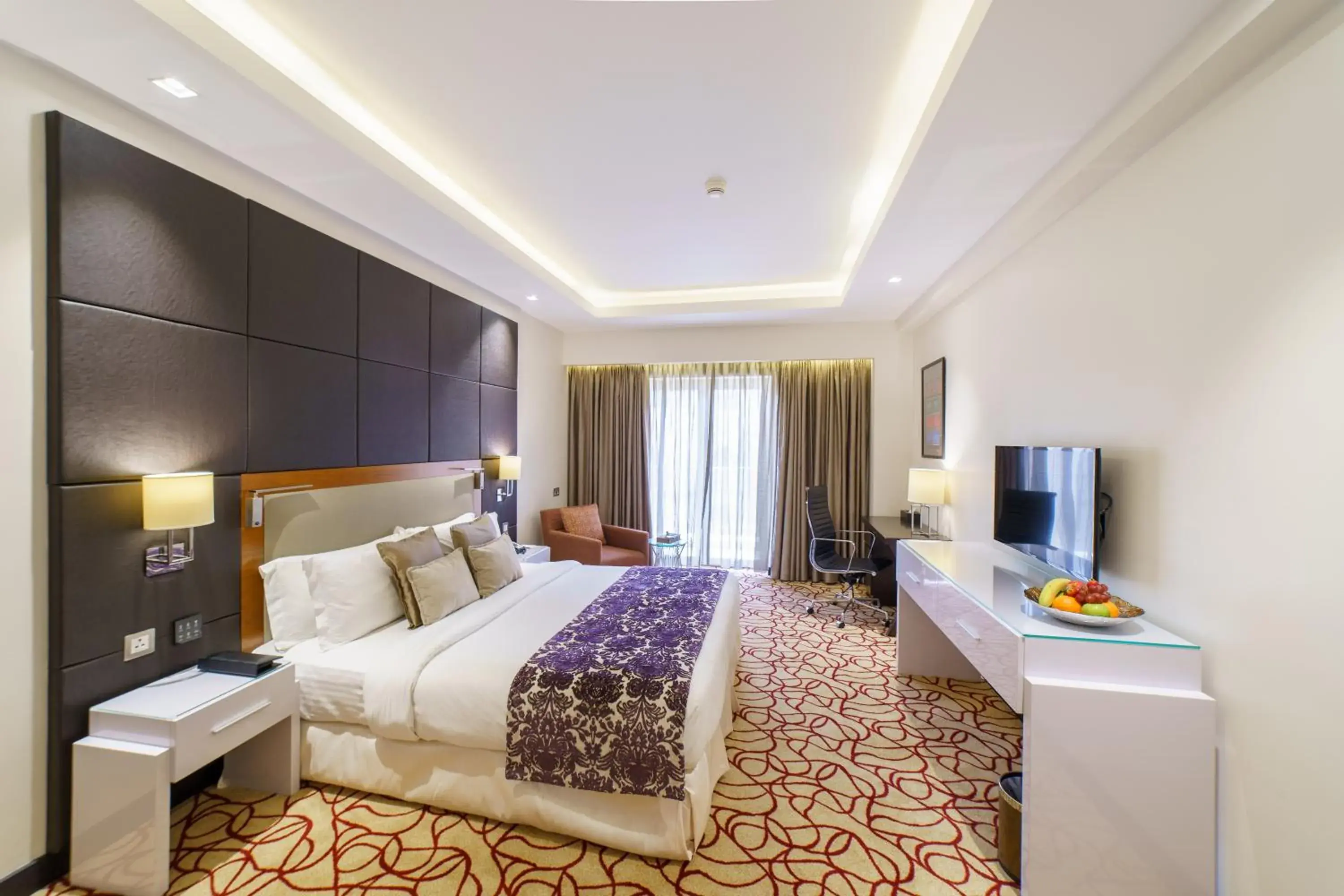 Bed in Levatio Hotel Muscat