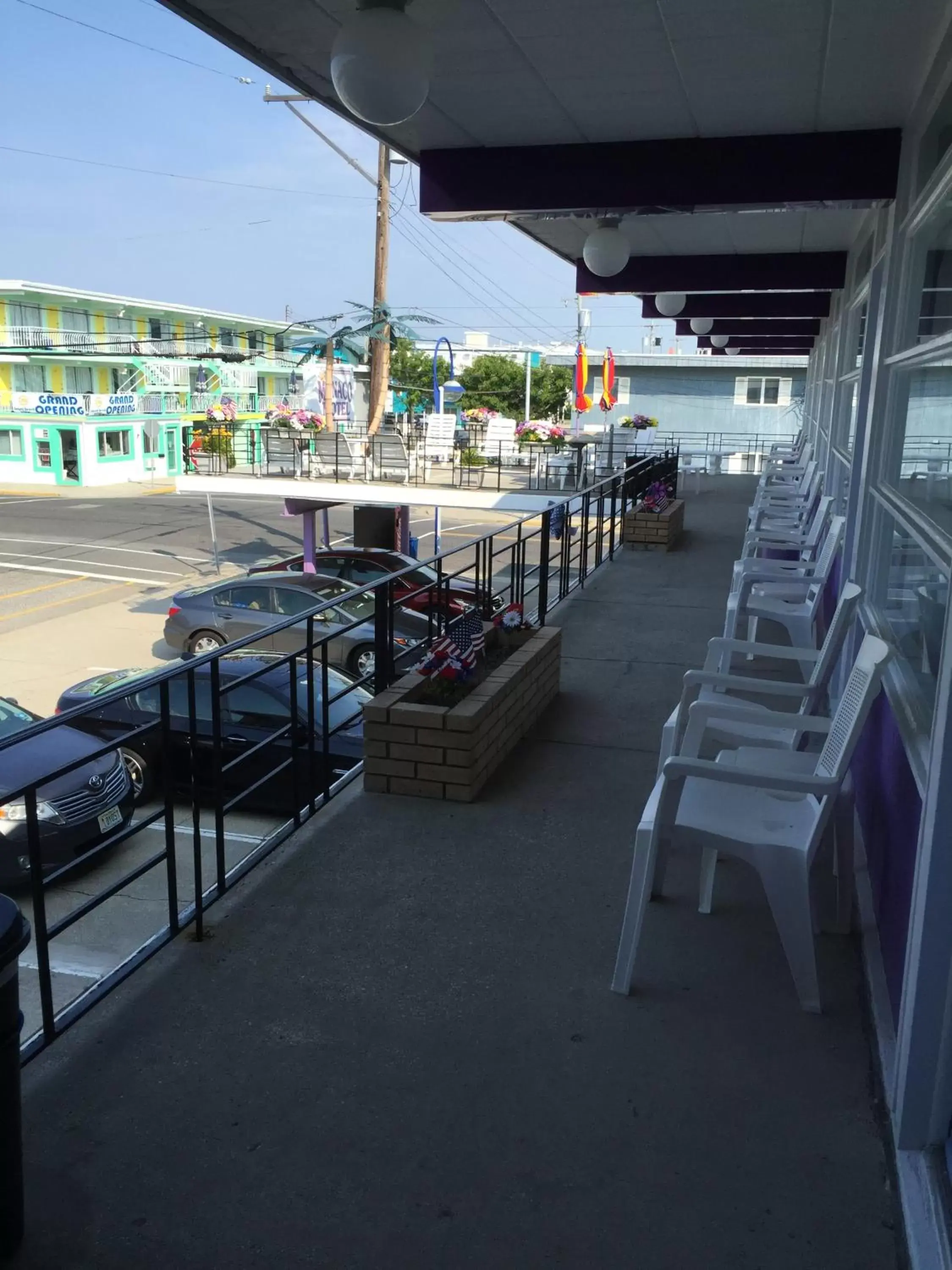 Property building, Patio/Outdoor Area in Monaco Motel - Wildwood