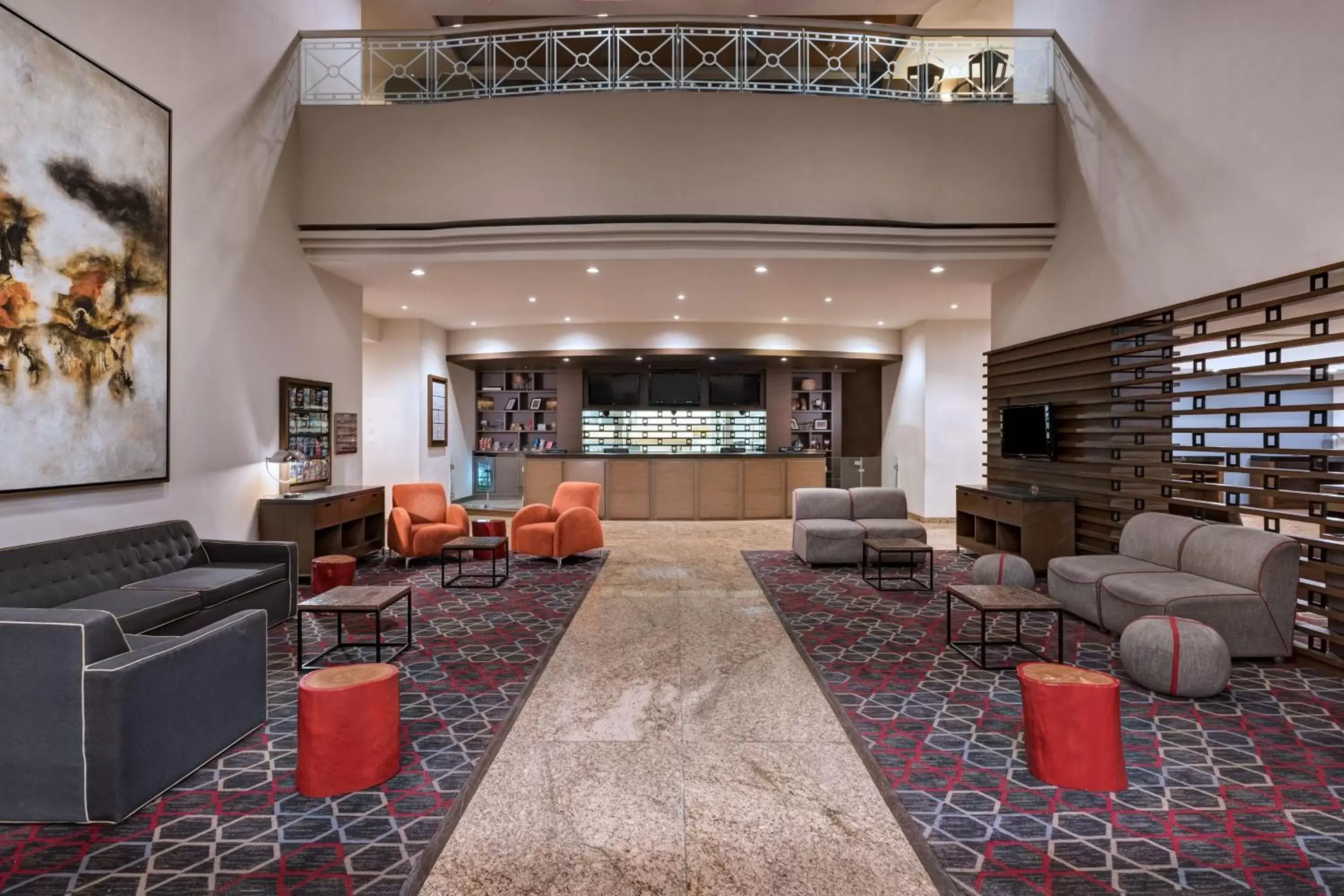 Lobby or reception, Lobby/Reception in Four Points by Sheraton Galerias Monterrey