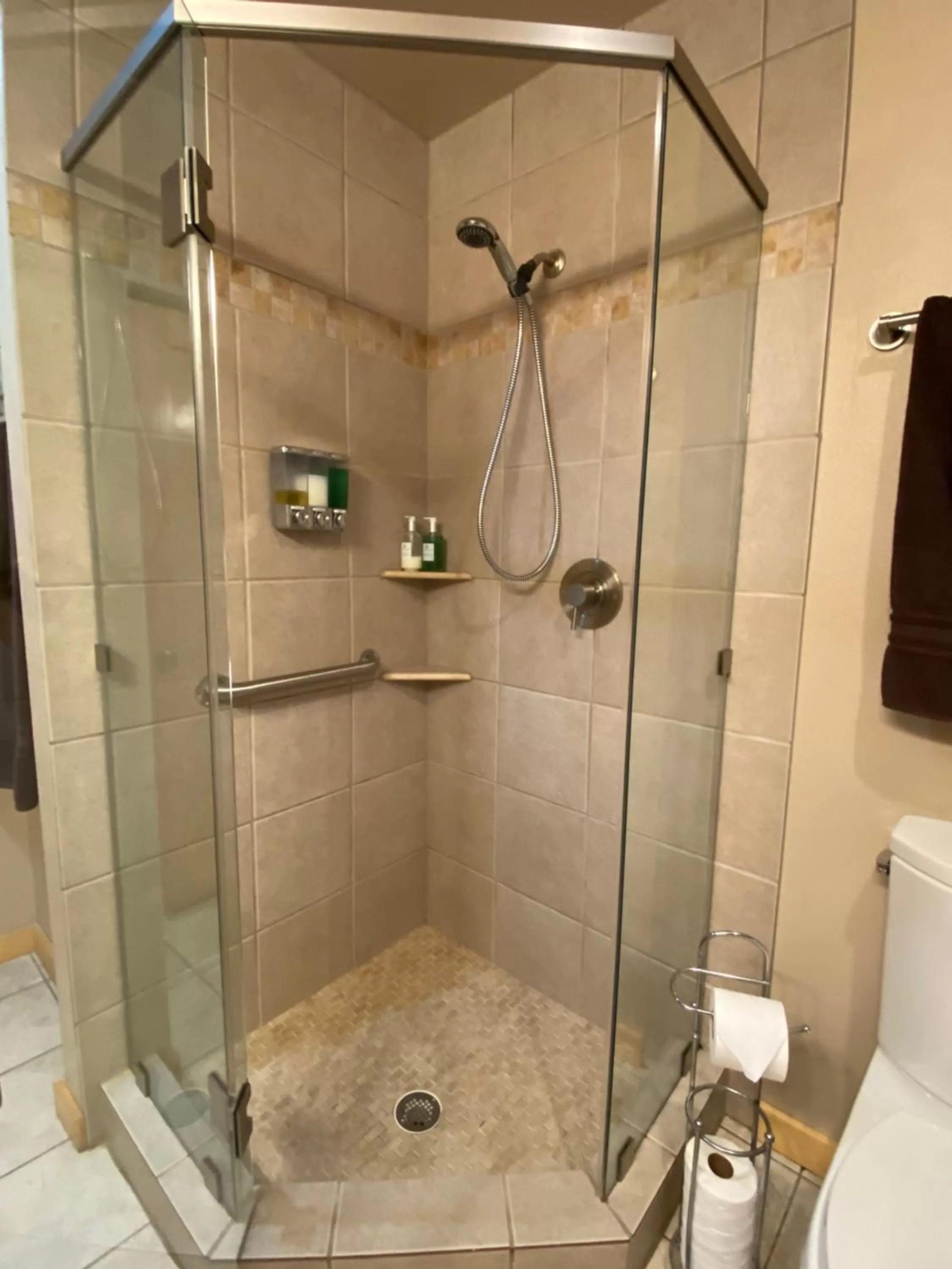 Shower, Bathroom in Twisp River Suites
