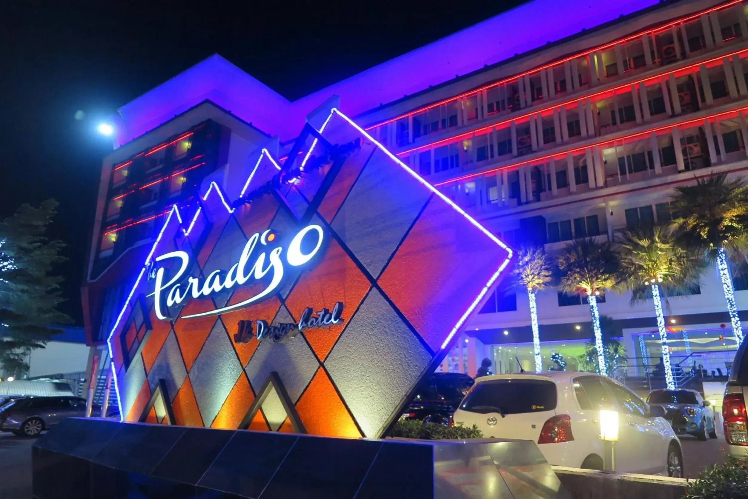 Facade/entrance in The Paradiso JK Design Hotel Facade/entrance in The Paradiso JK Design Hotel