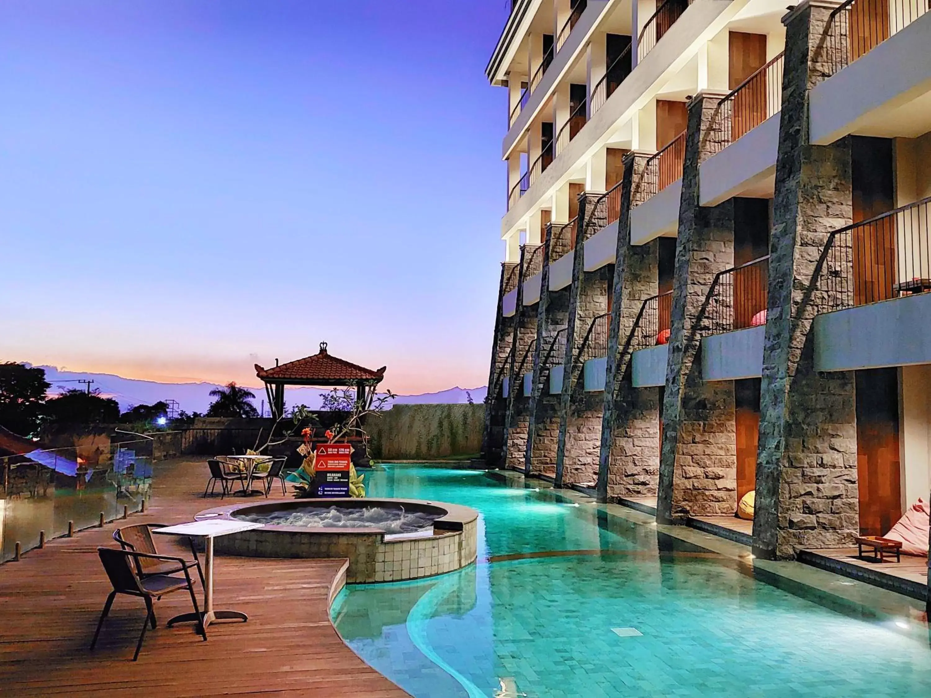 Property building, Swimming Pool in The Batu Hotel & Villas