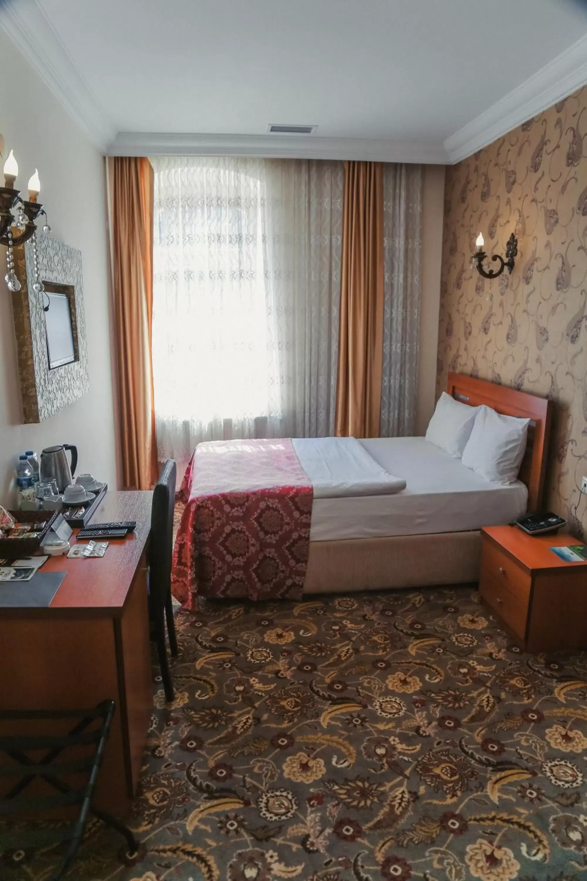 Photo of the whole room, Bed in TS Park Hotel
