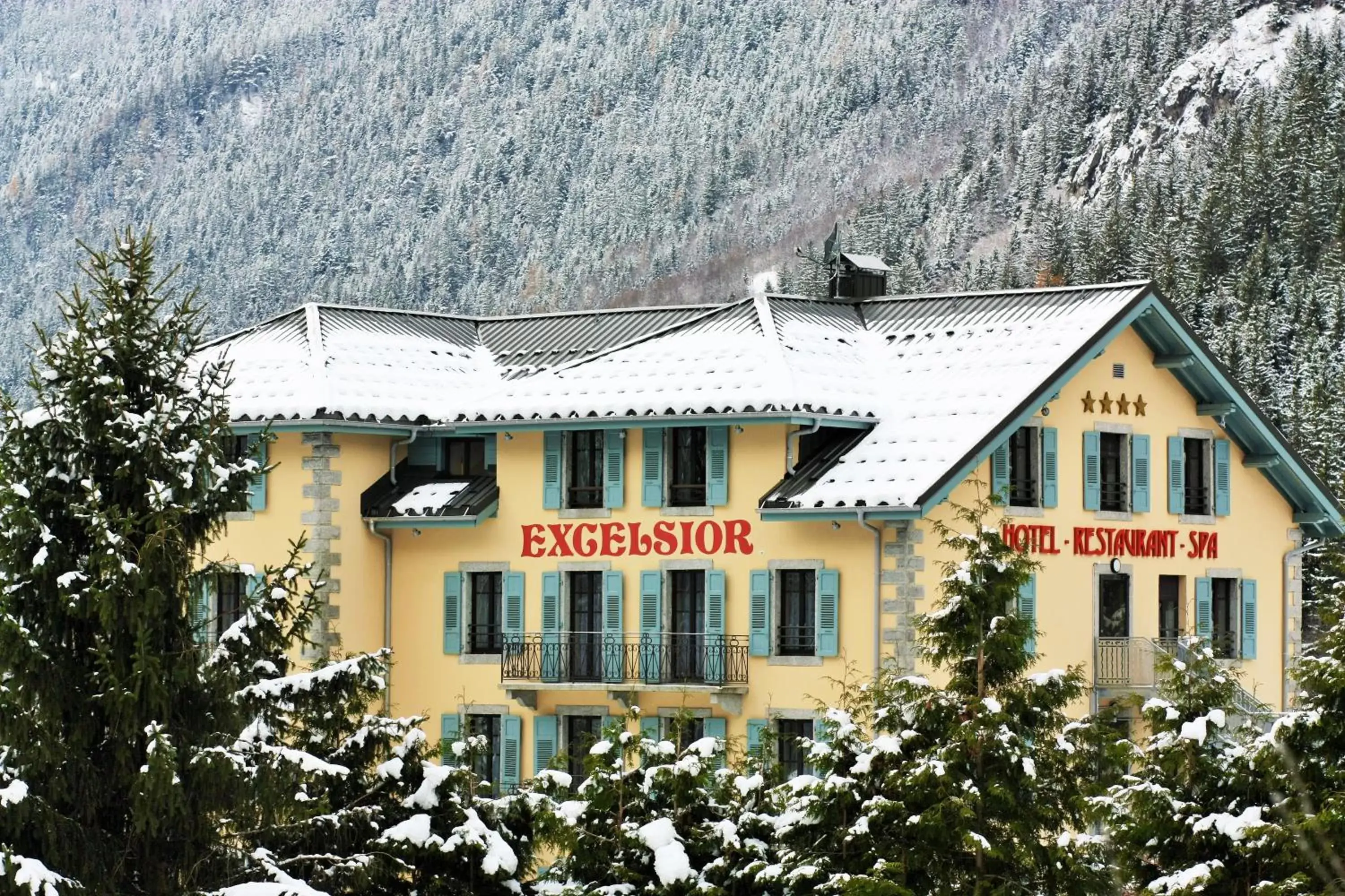 Property building in Excelsior Chamonix Hôtel & Spa Property building in Excelsior Chamonix Hôtel & Spa