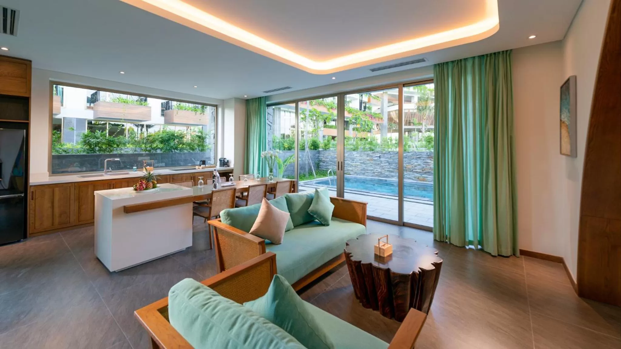 Kitchen or kitchenette in Bellerive Hoi An Resort and Spa